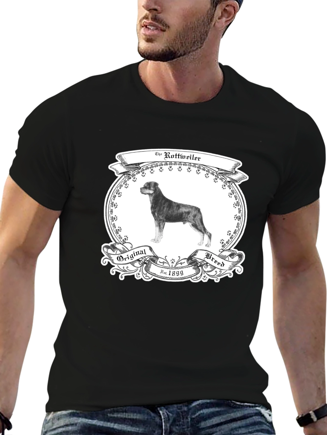 Rottweiler Breed T-Shirt - Original Design