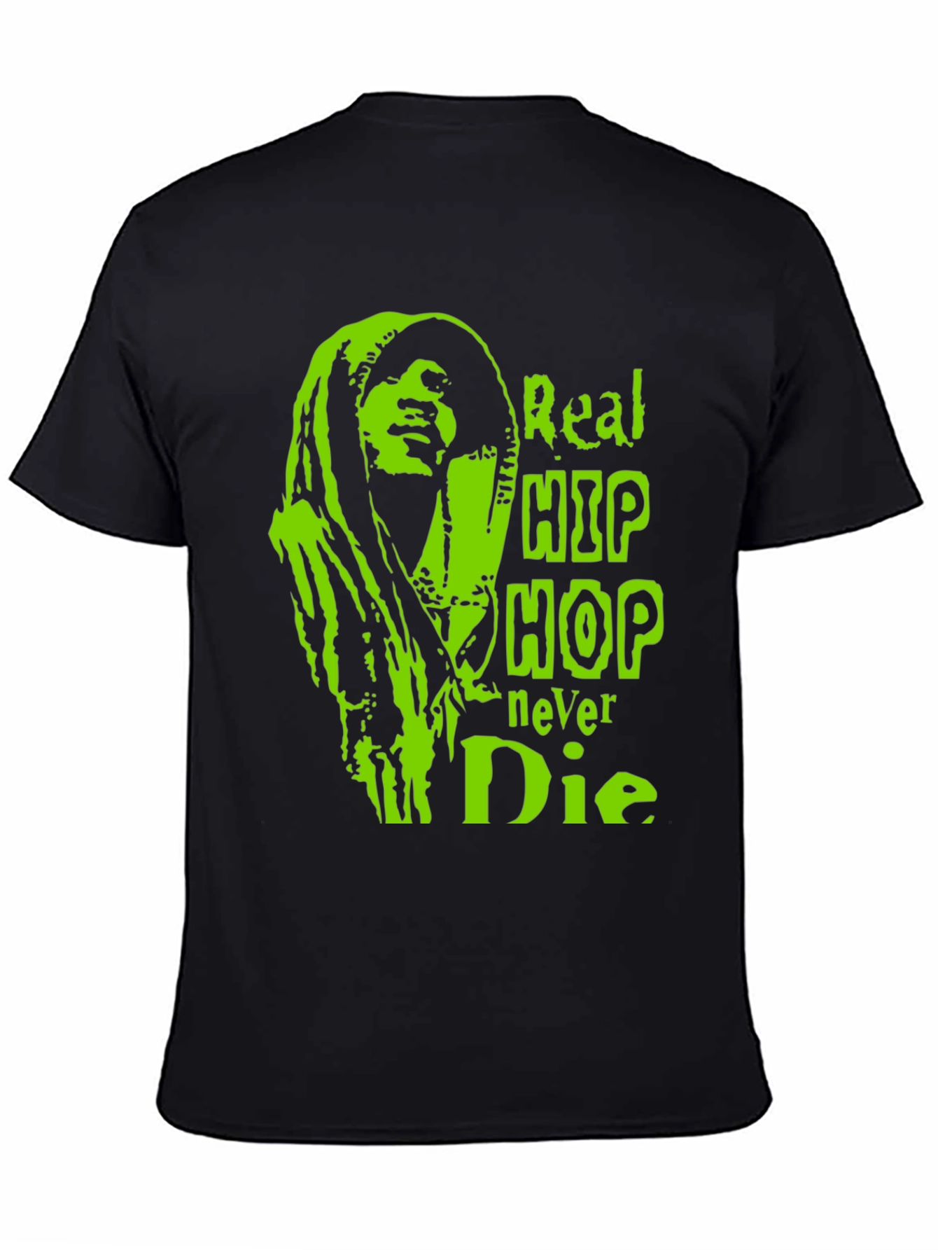 Real Hip Hop Never Die Graphic T-Shirt