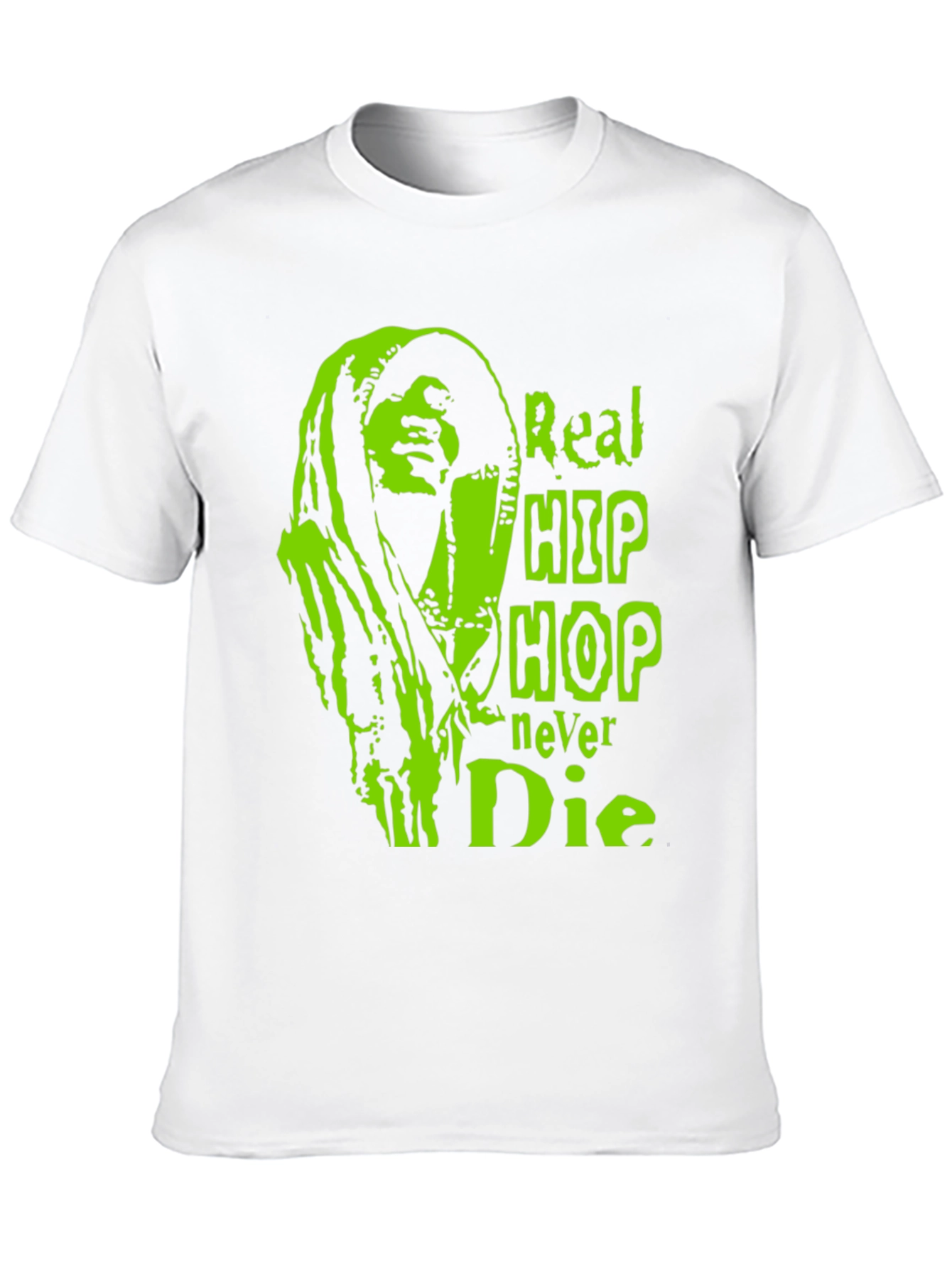 Real Hip Hop Never Die Graphic T-Shirt