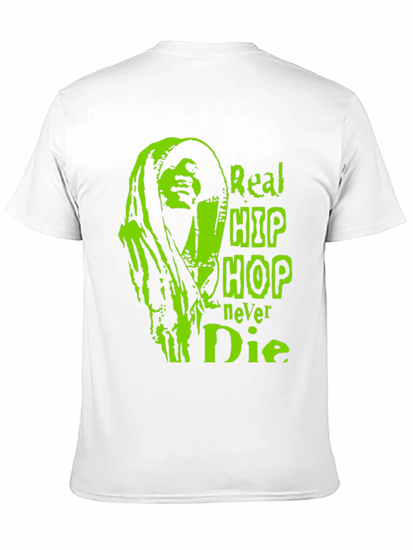 Real Hip Hop Never Die Graphic T-Shirt
