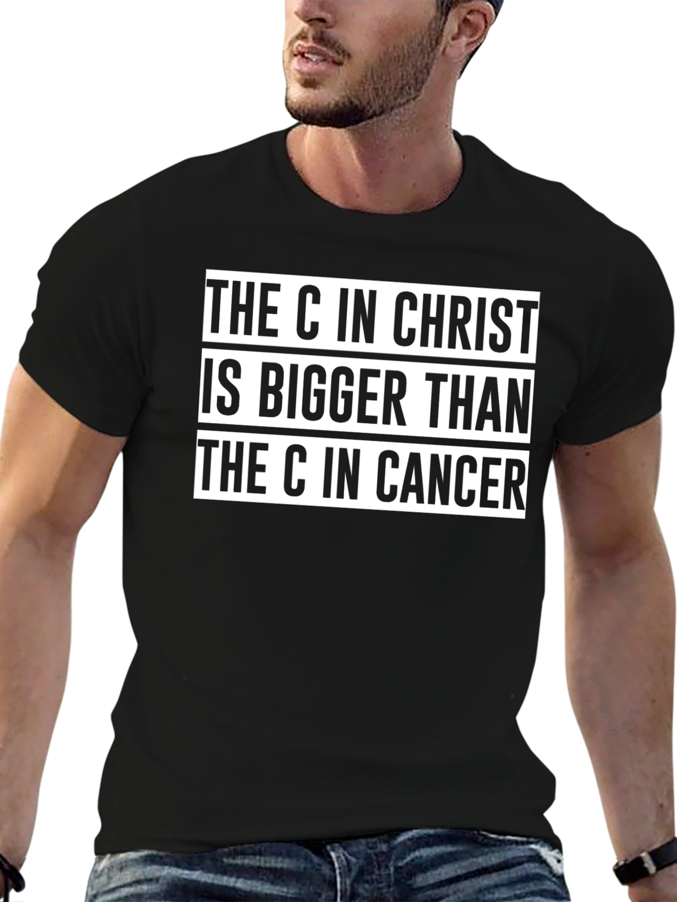 Christ is Bigger Than Cancer Graphic Tee