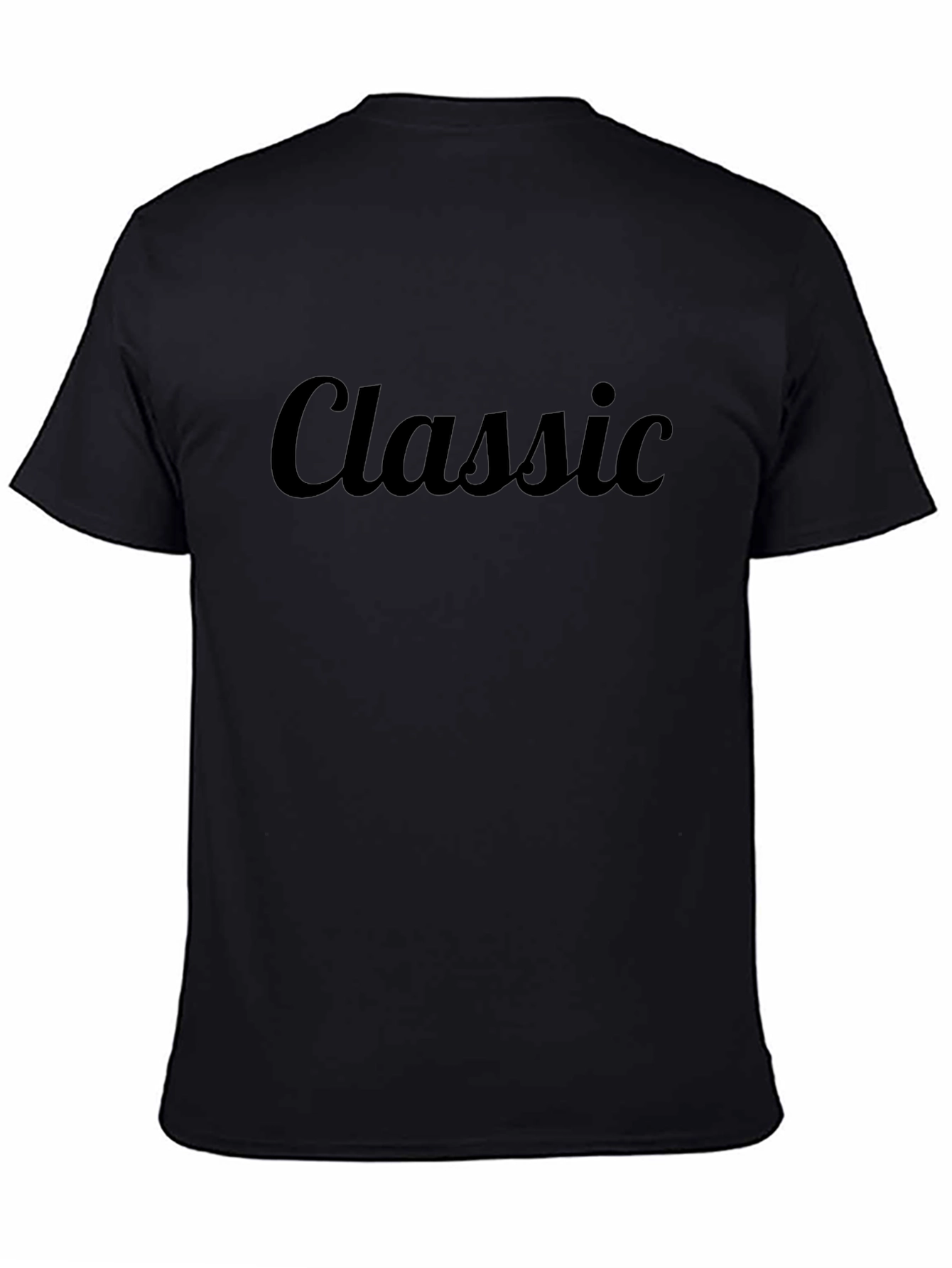 Classic Black Tee