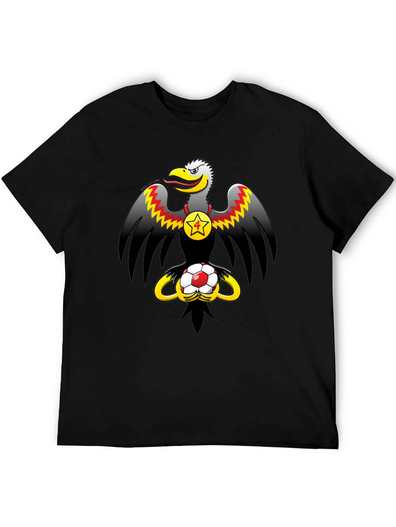Eagle & Soccer Ball Graphic T-Shirt