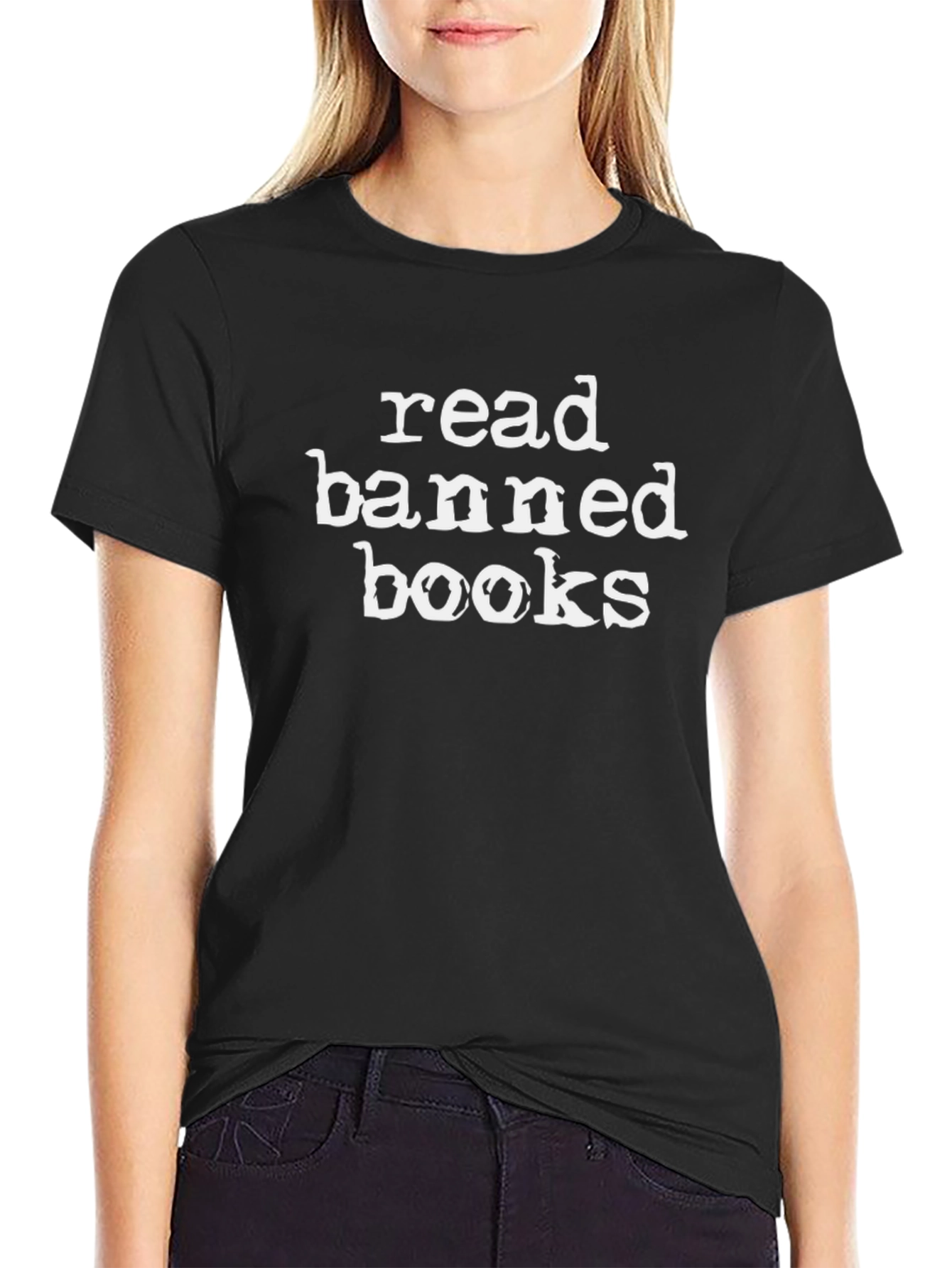 Read Banned Books Black T-Shirt