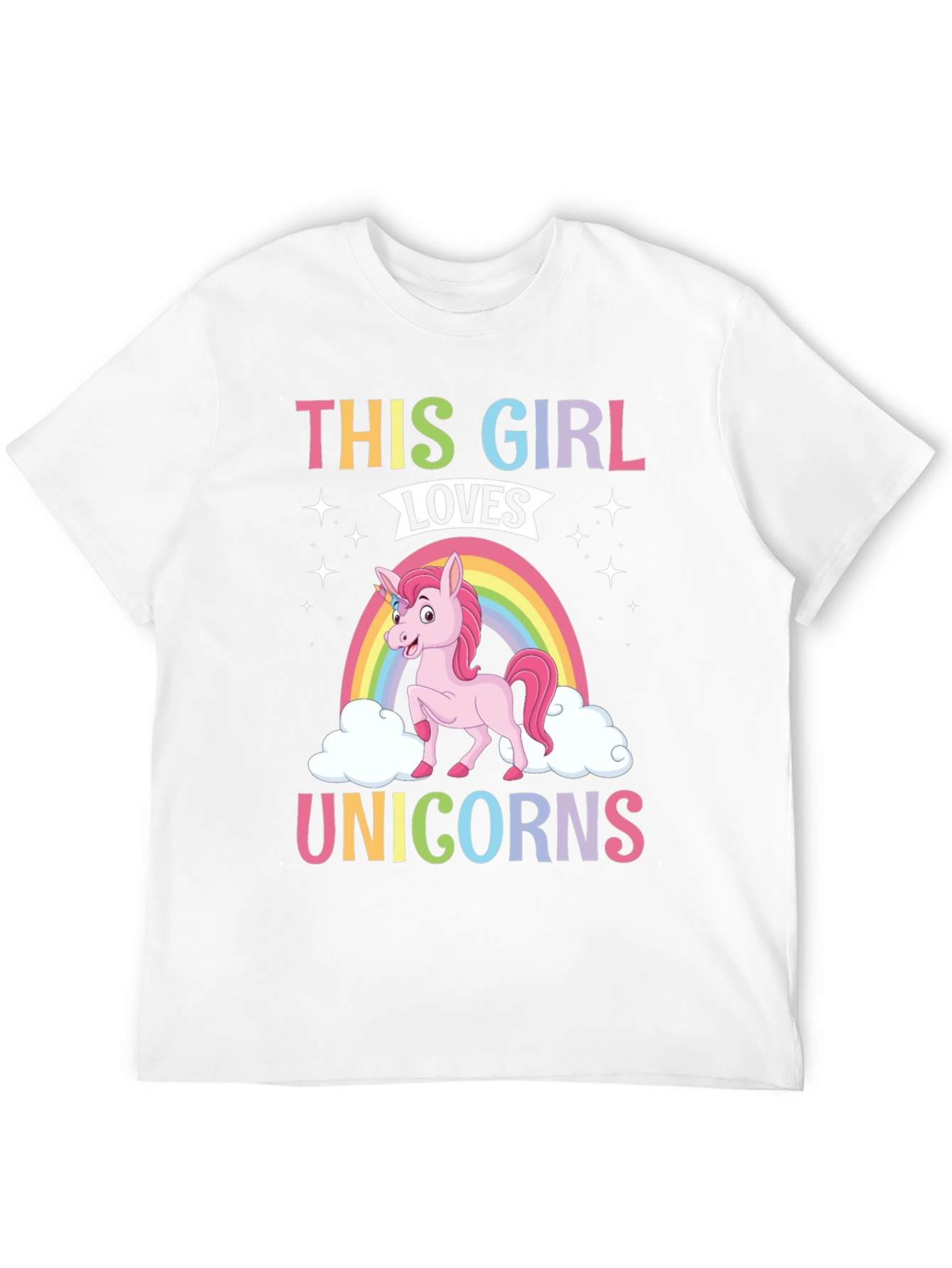 This Girl Loves Unicorns T-Shirt