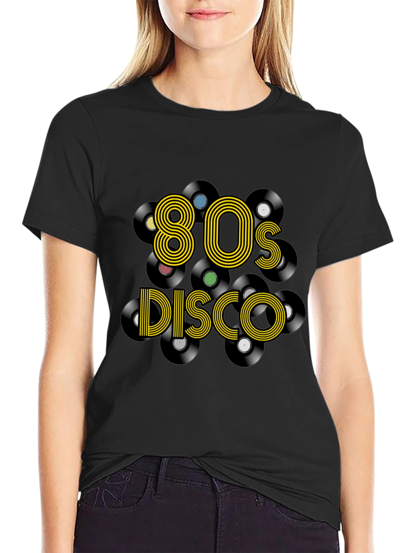 80s Disco Graphic Tee - Retro Style T-Shirt