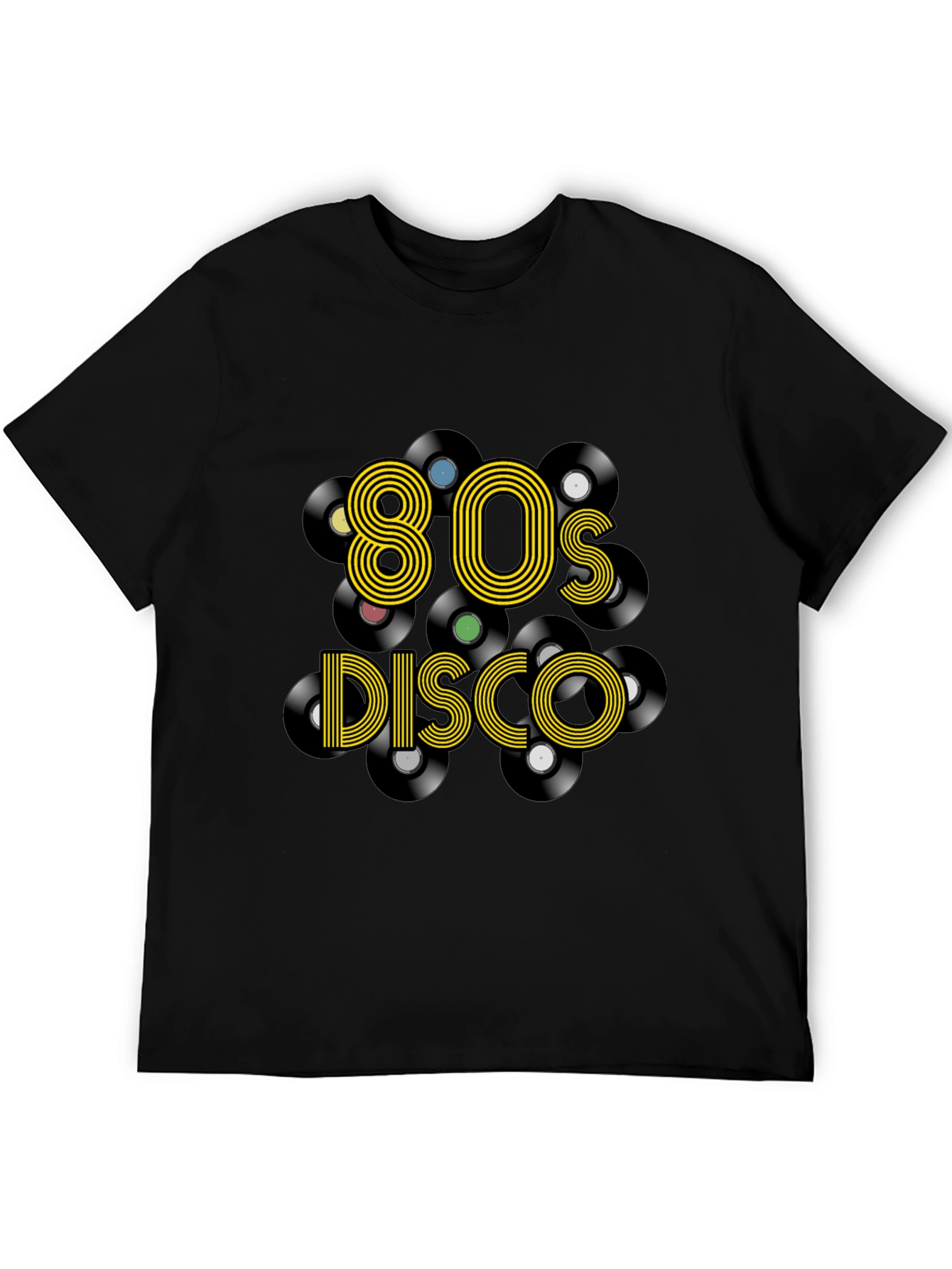80s Disco Graphic Tee - Retro Style T-Shirt
