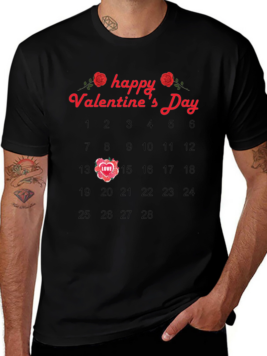 Valentines Day Calendar T-Shirt