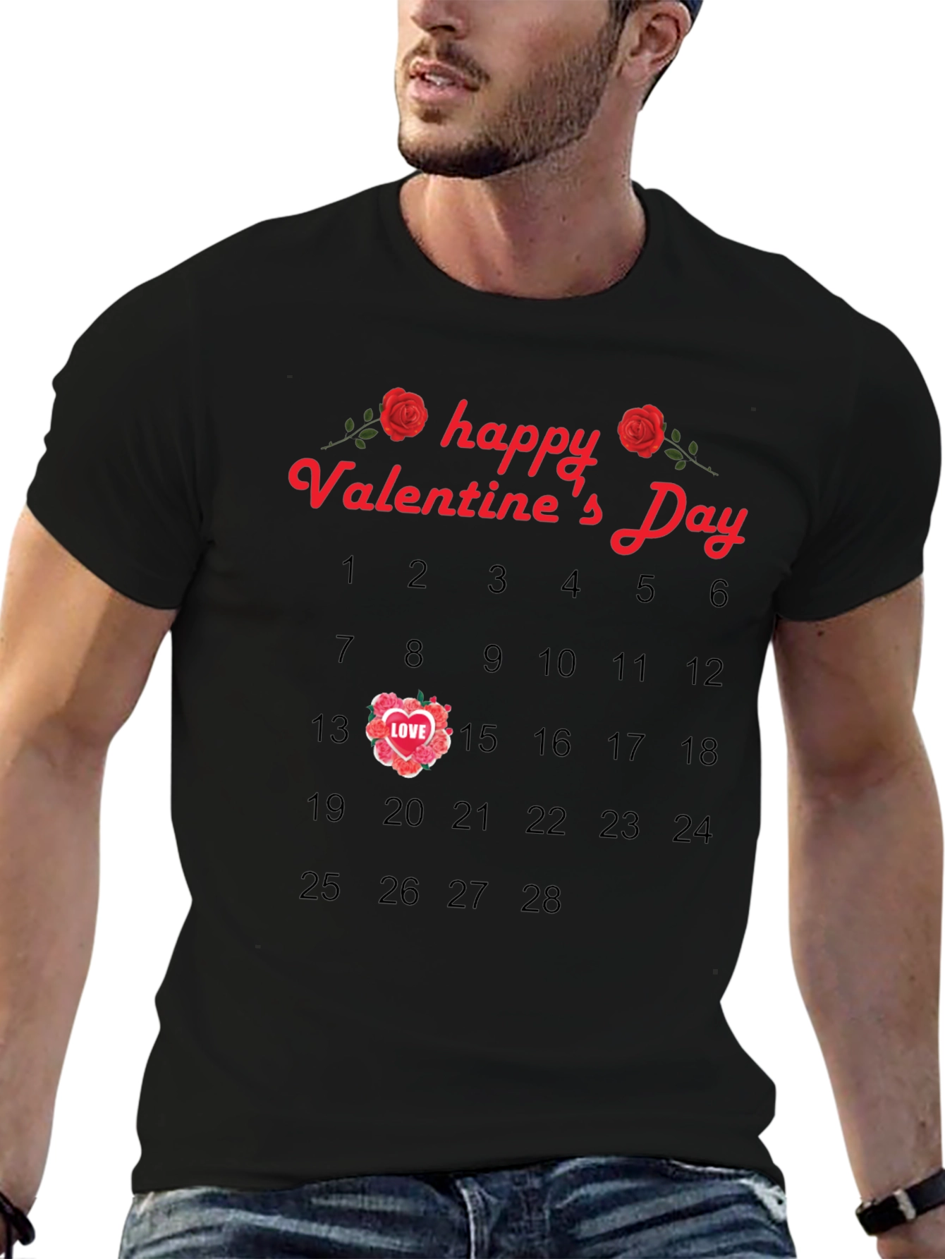 Valentines Day Calendar T-Shirt