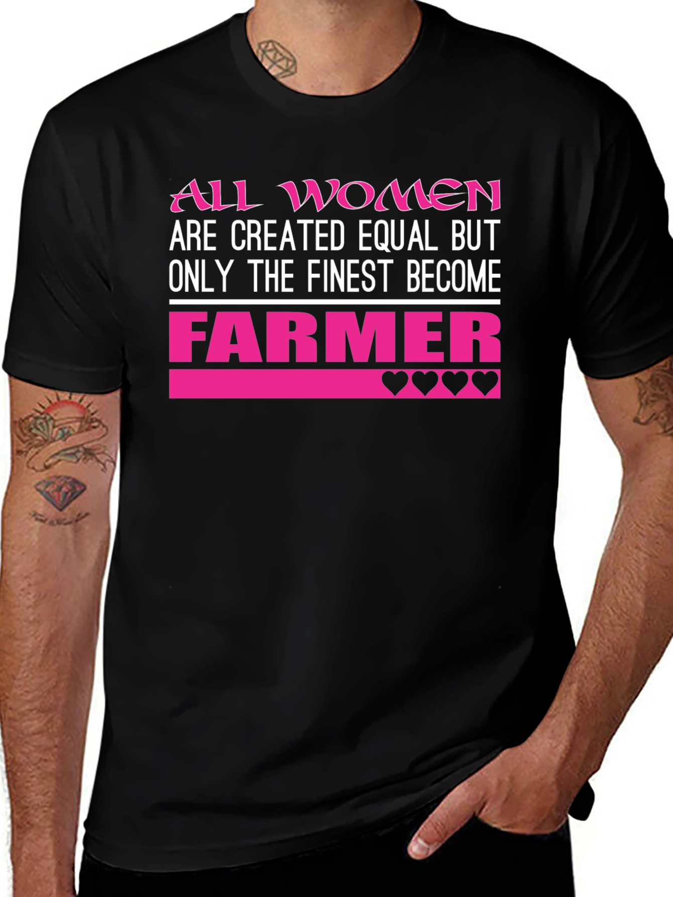 Finest Farmer Womens T-Shirt