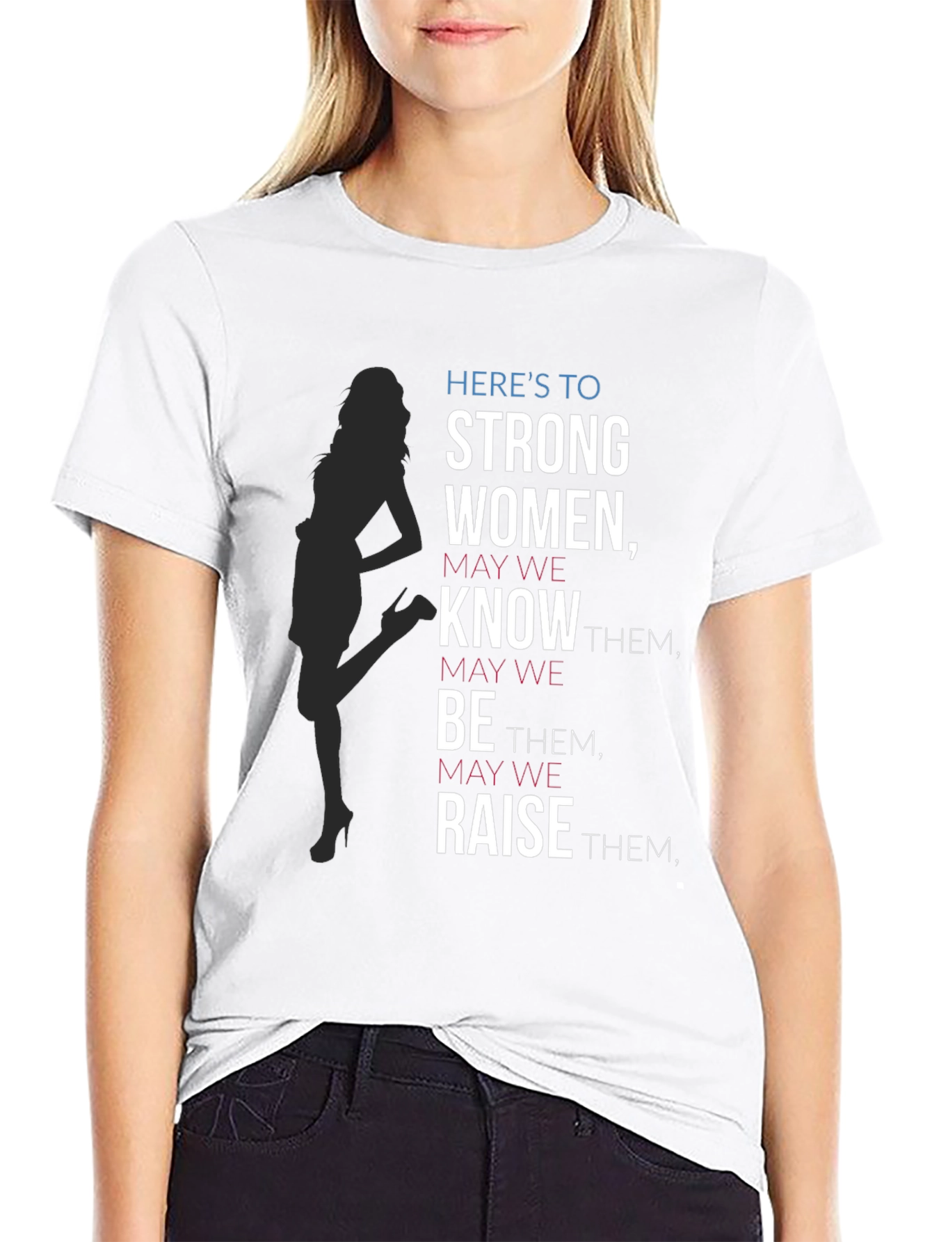 Strong Women Graphic Tee - Empowering Womens T-Shirt