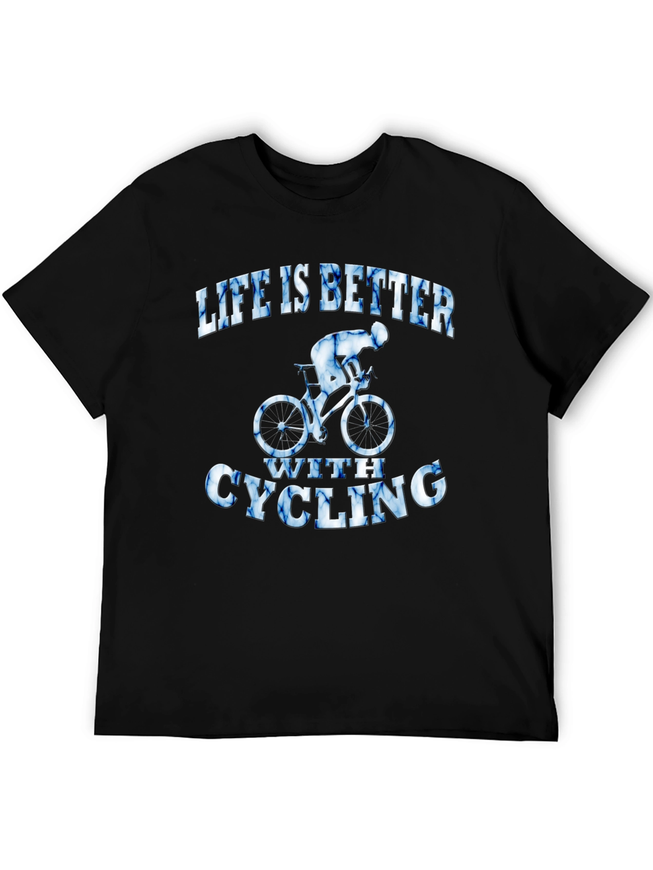 Life is Better with Cycling Graphic T-Shirt