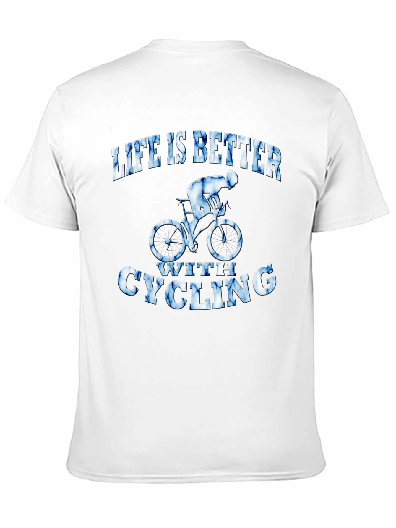 Life is Better with Cycling Graphic T-Shirt