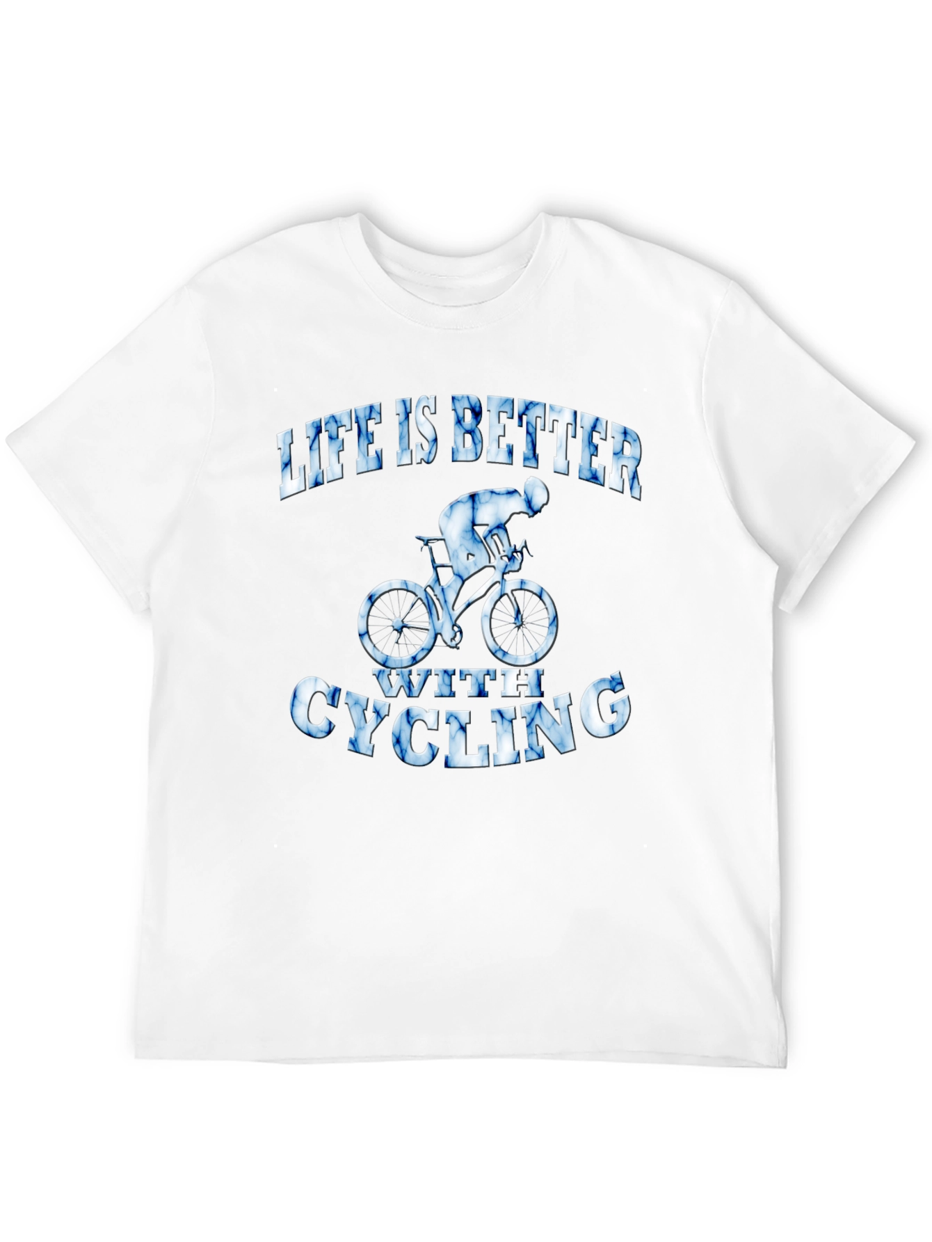 Life is Better with Cycling Graphic T-Shirt