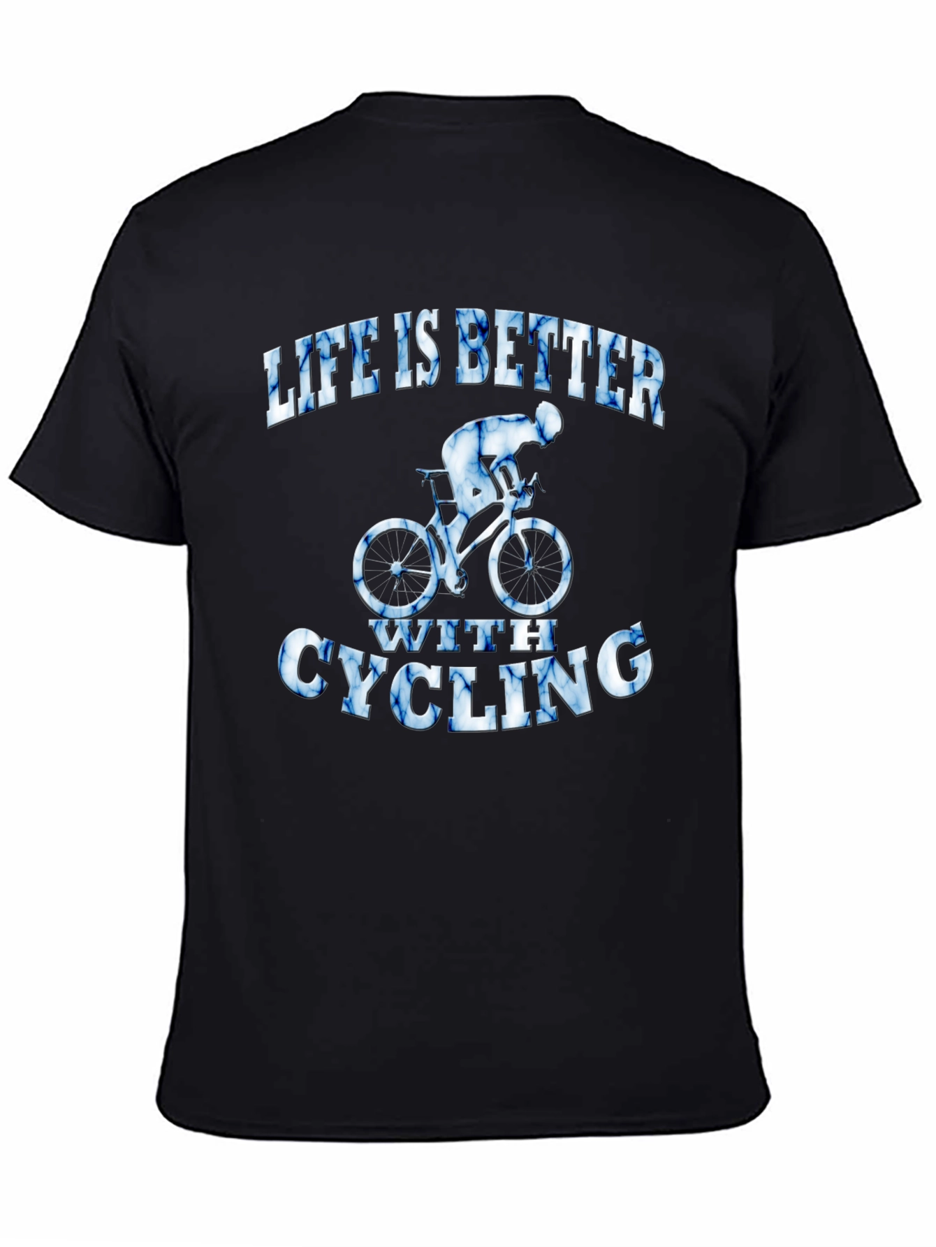 Life is Better with Cycling Graphic T-Shirt