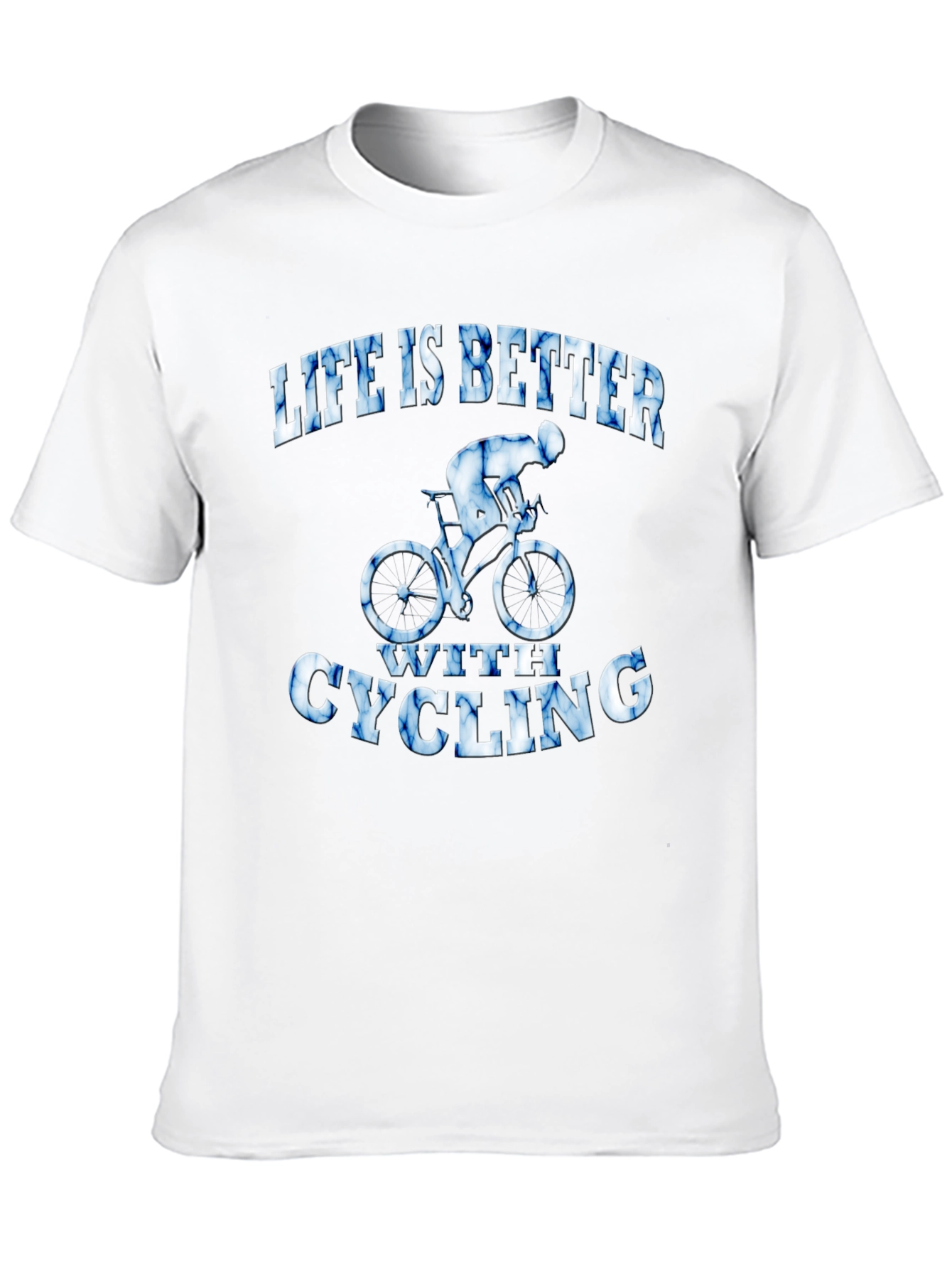 Life is Better with Cycling Graphic T-Shirt
