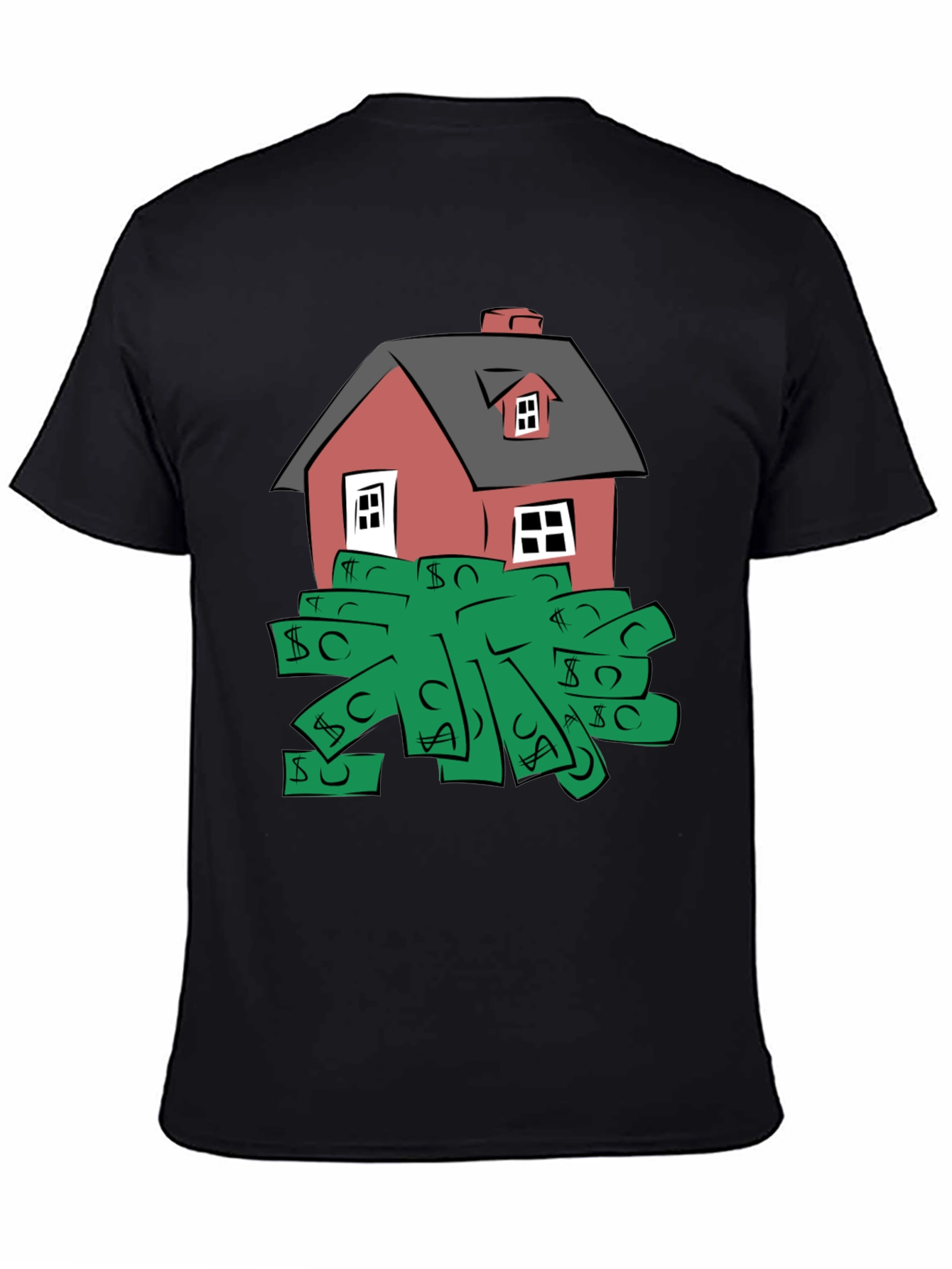 House Money Graphic Tee - Black