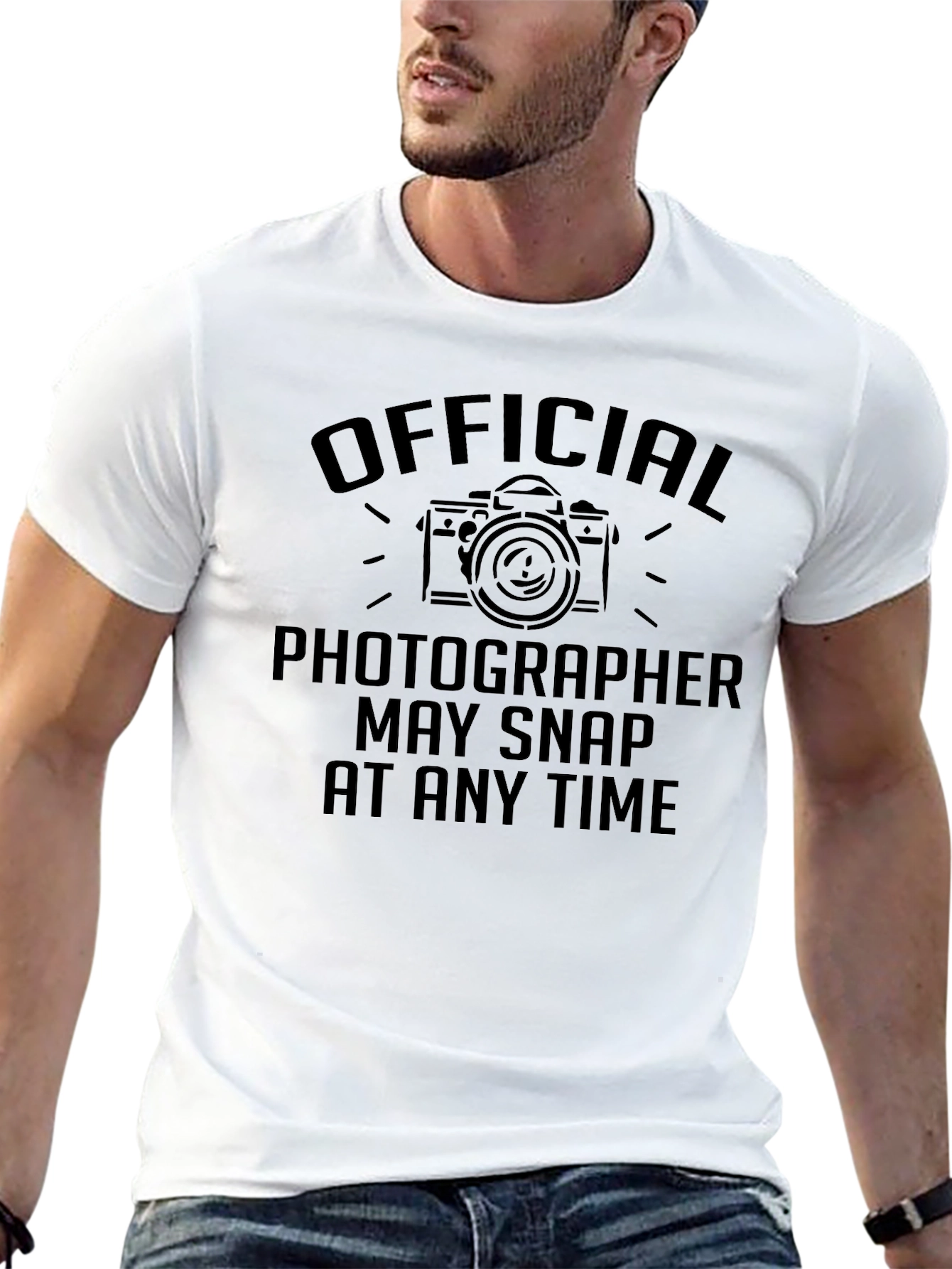 Official Photographer T-Shirt - May Snap At Any Time!