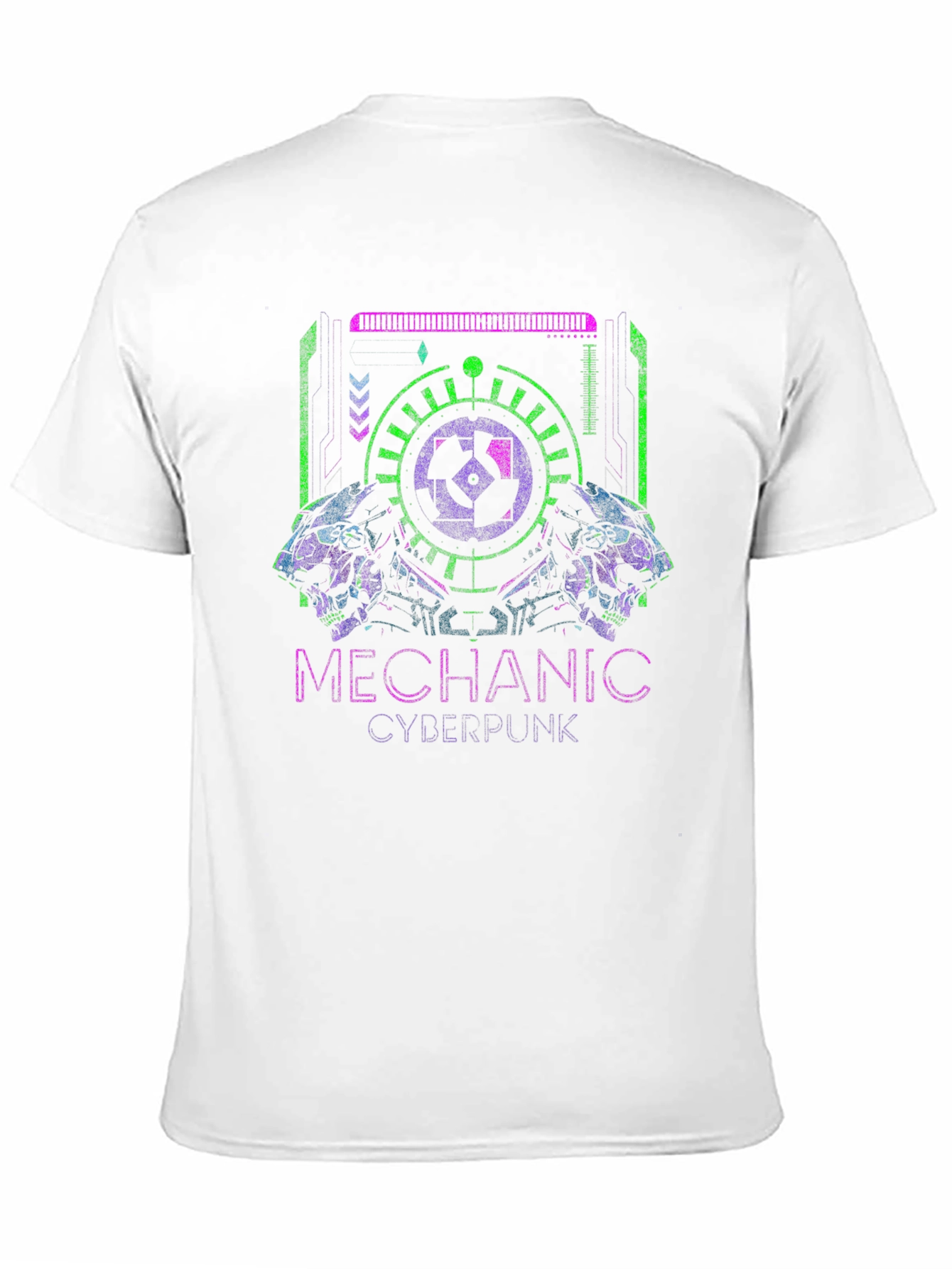 Cyberpunk Mechanic Graphic Tee