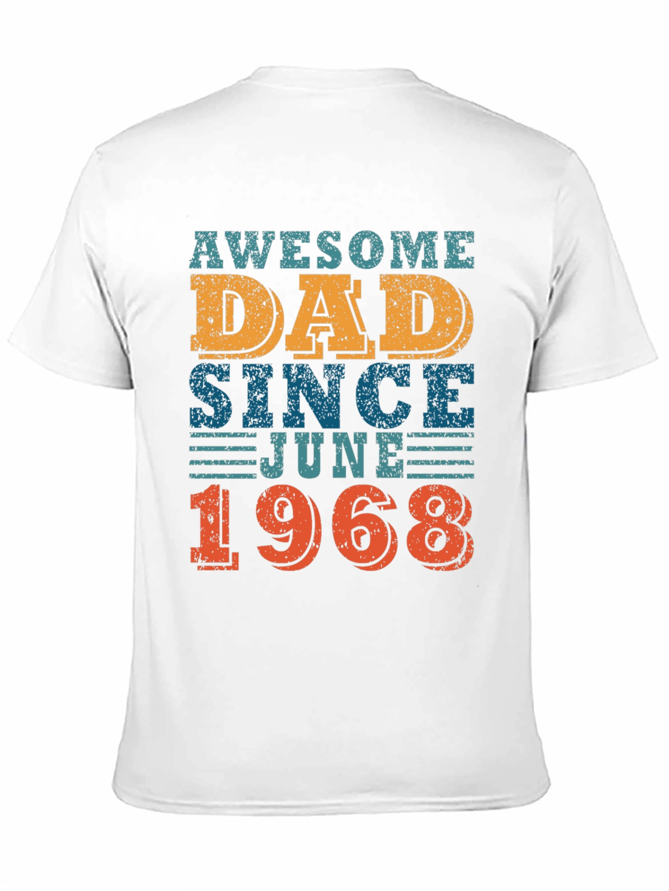 Awesome Dad Since June 1968 T-Shirt