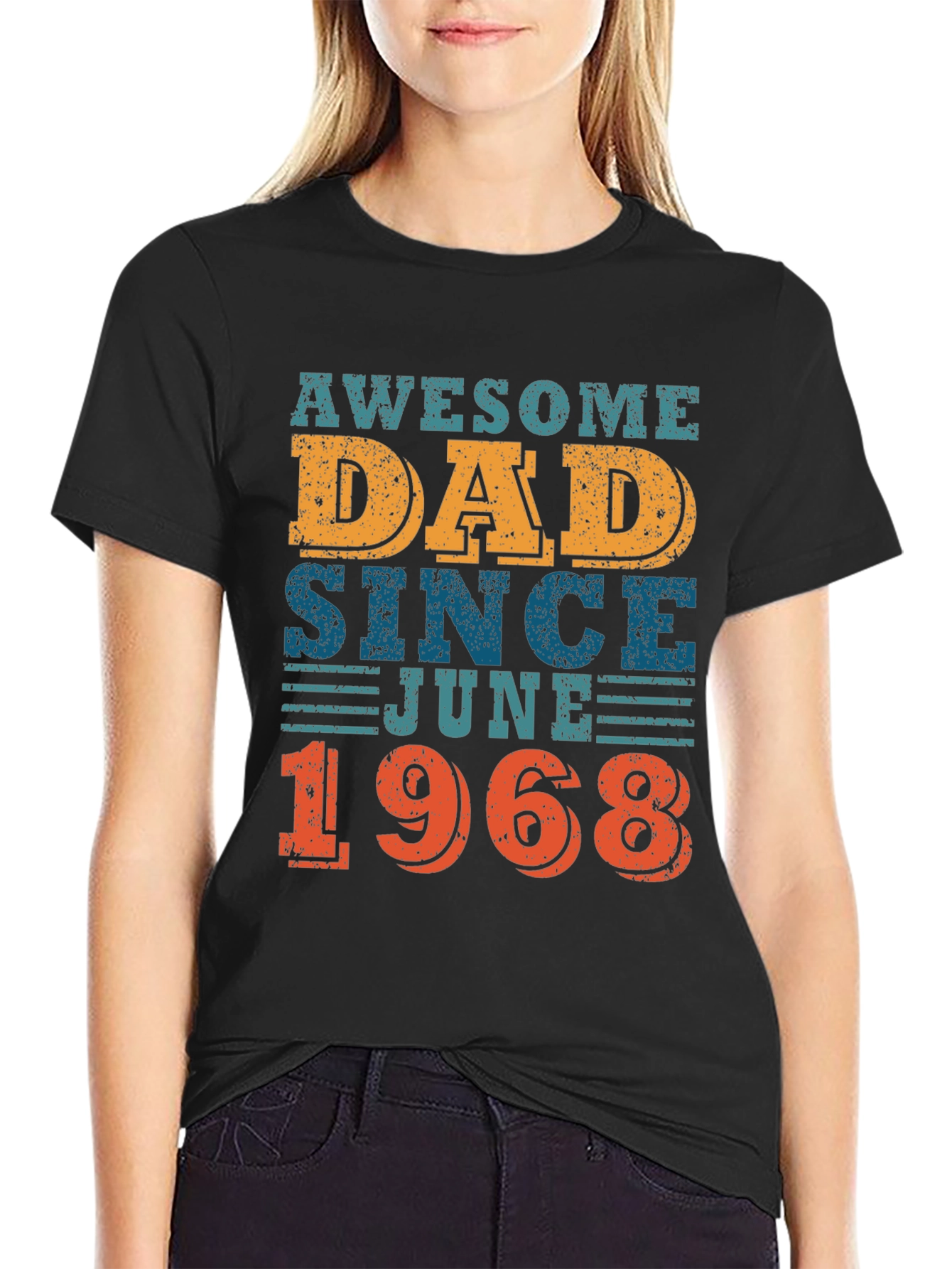 Awesome Dad Since June 1968 T-Shirt