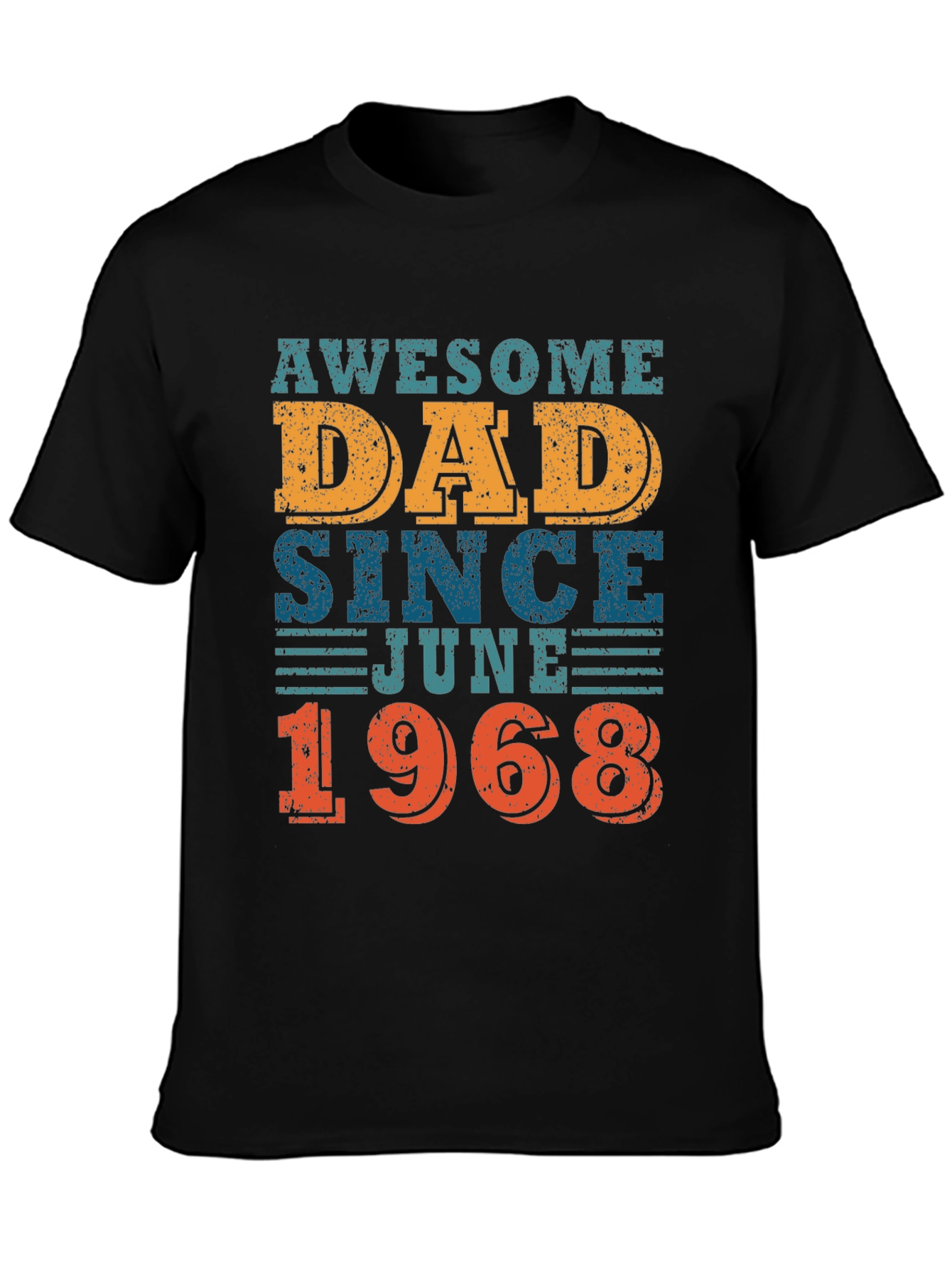 Awesome Dad Since June 1968 T-Shirt