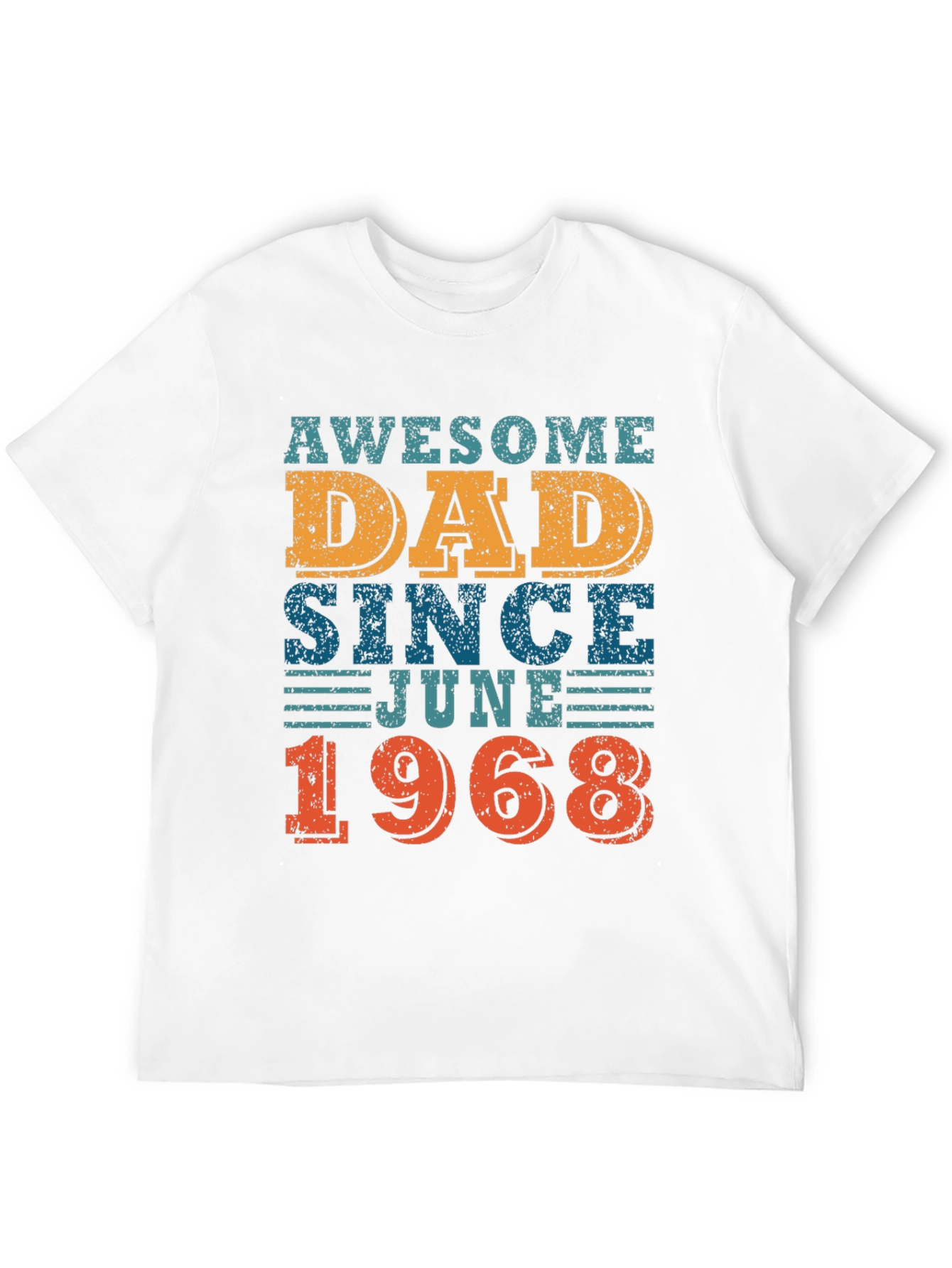 Awesome Dad Since June 1968 T-Shirt