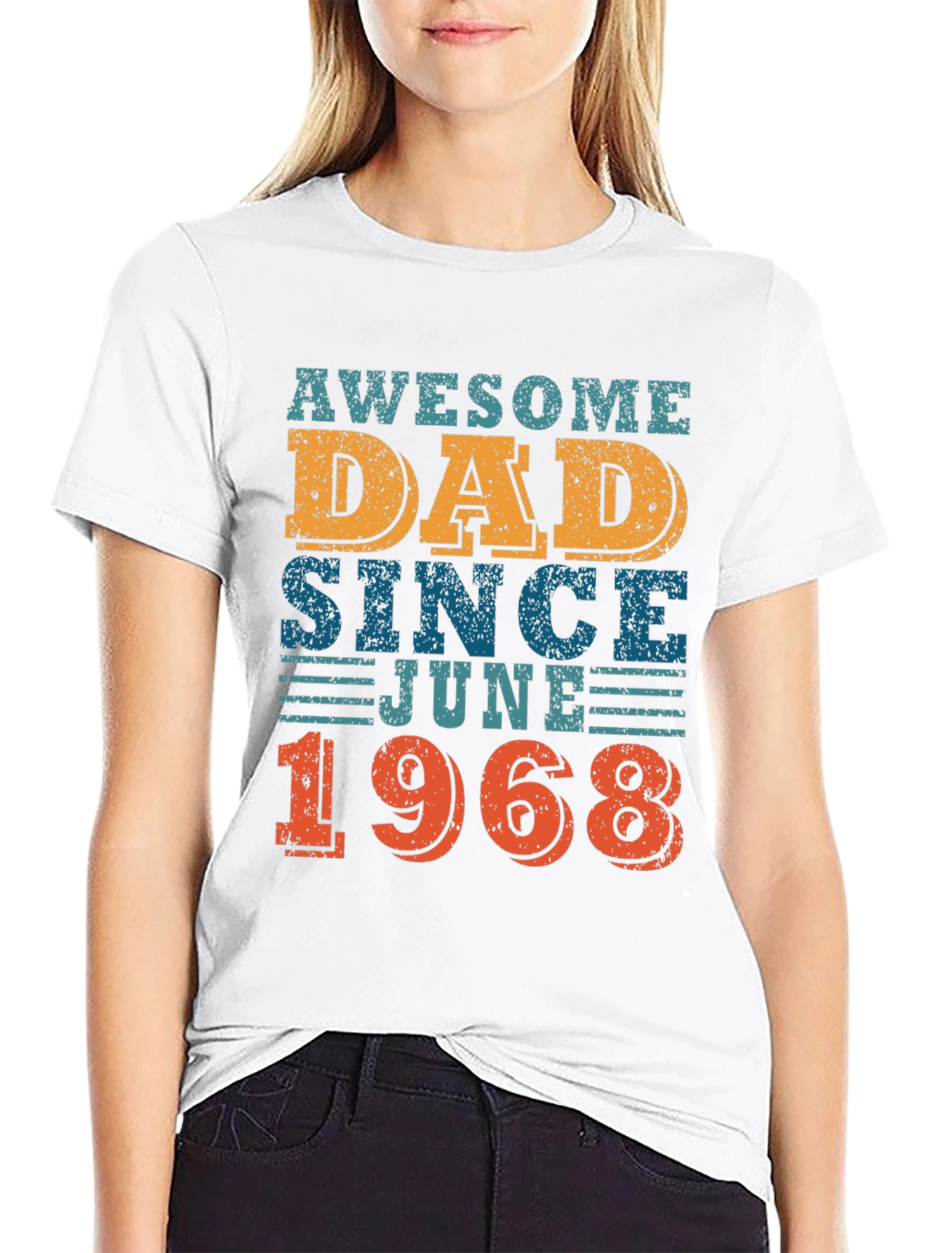 Awesome Dad Since June 1968 T-Shirt