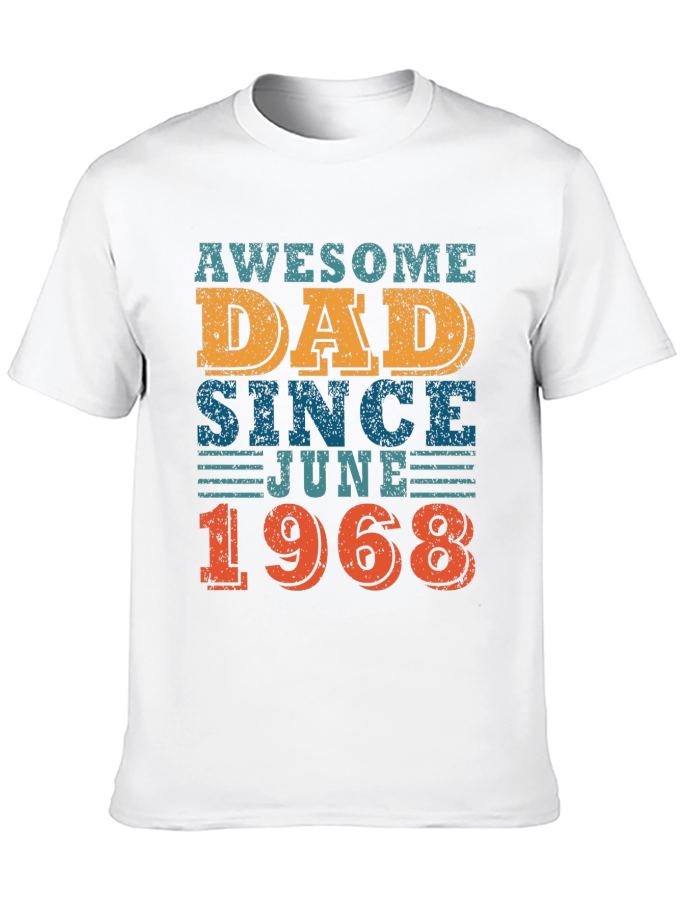 Awesome Dad Since June 1968 T-Shirt