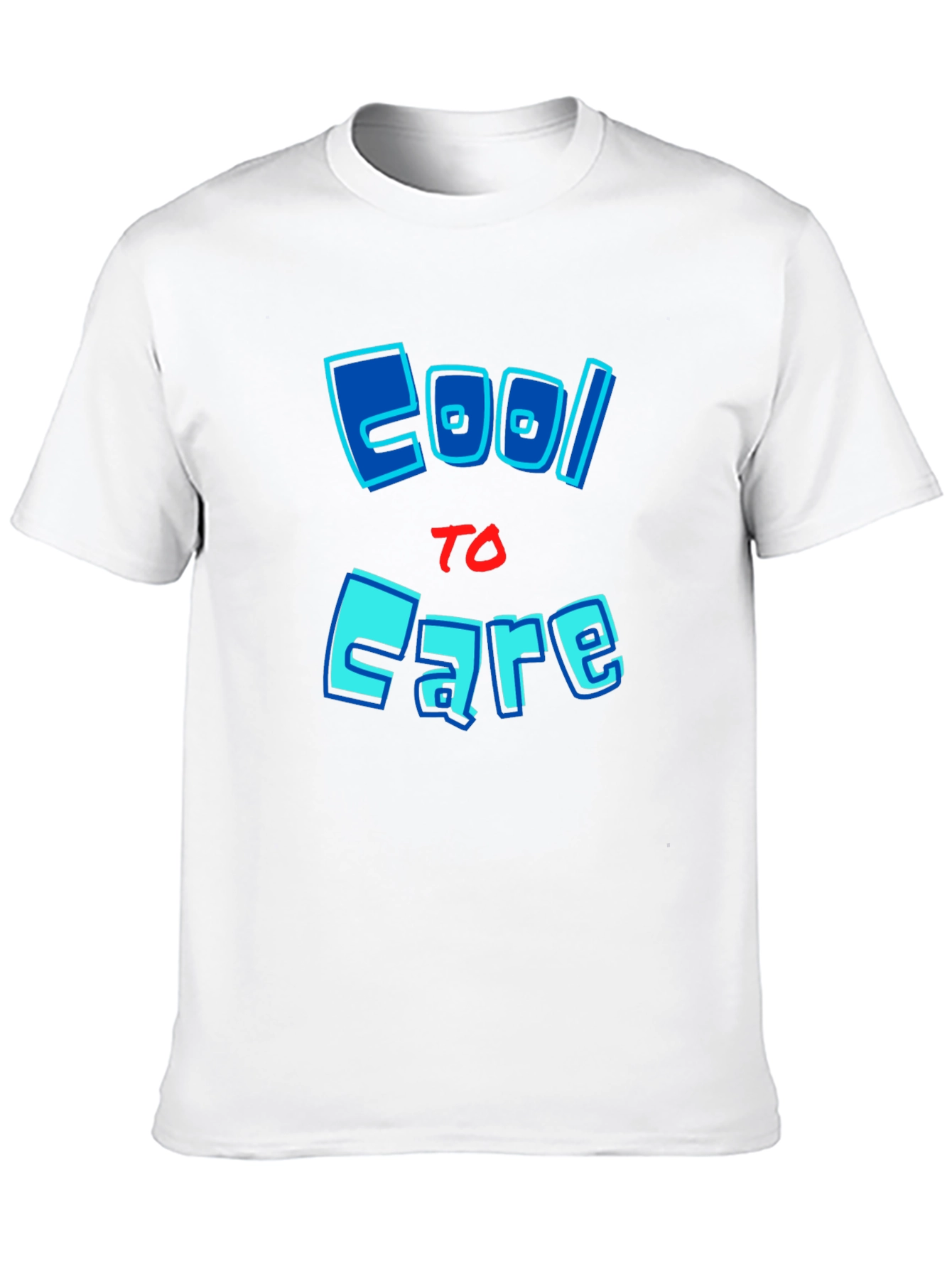 Cool to Care Graphic T-Shirt - Trendy Mens Tee