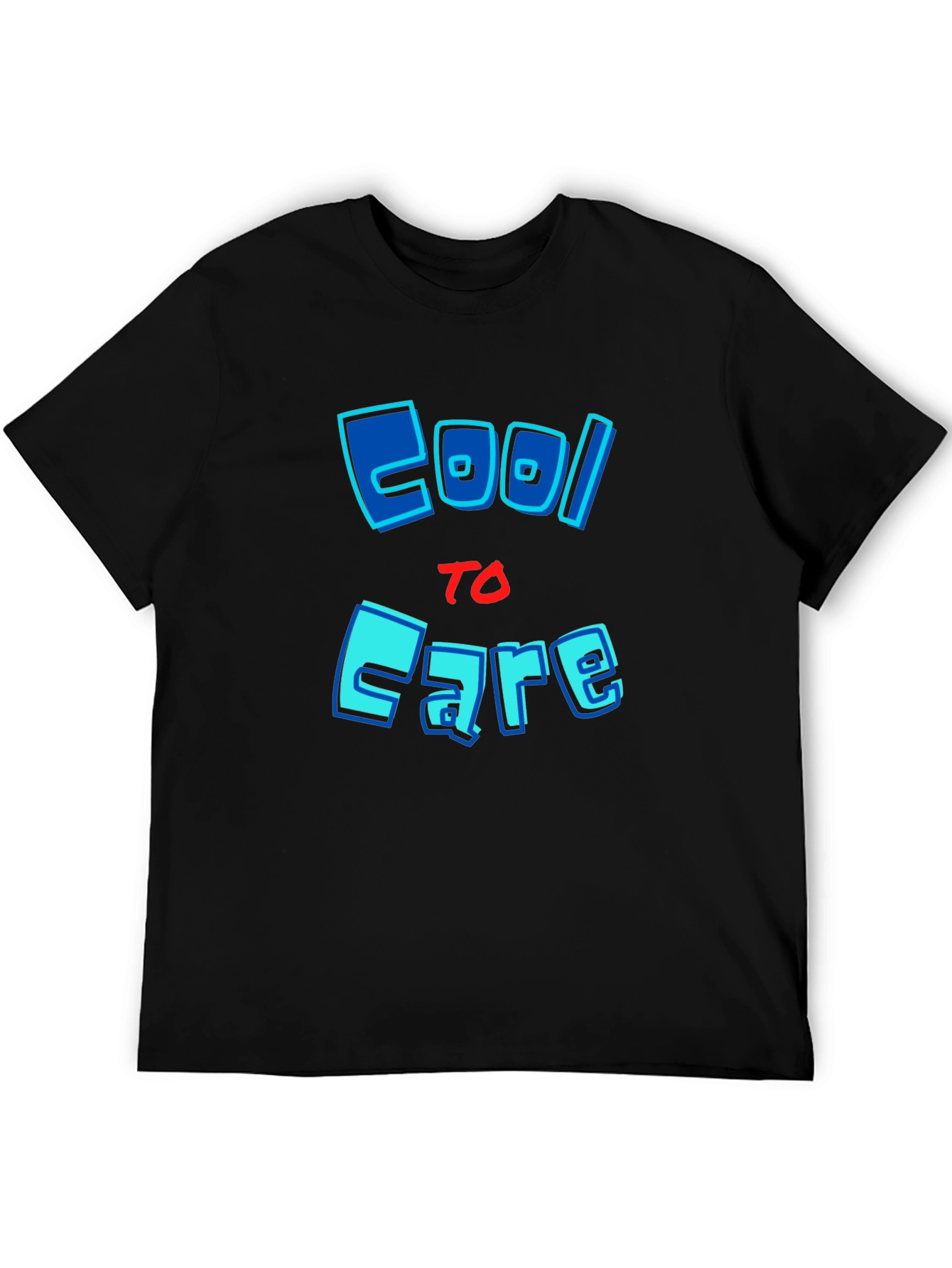 Cool to Care Graphic T-Shirt - Trendy Mens Tee