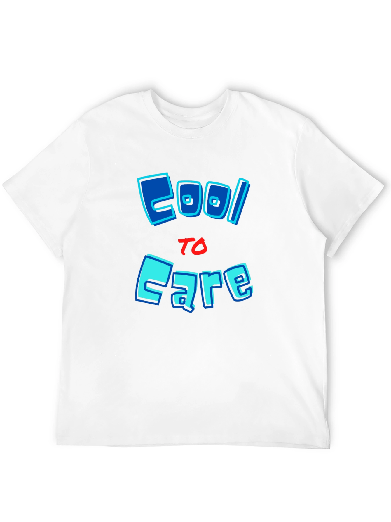 Cool to Care Graphic T-Shirt - Trendy Mens Tee