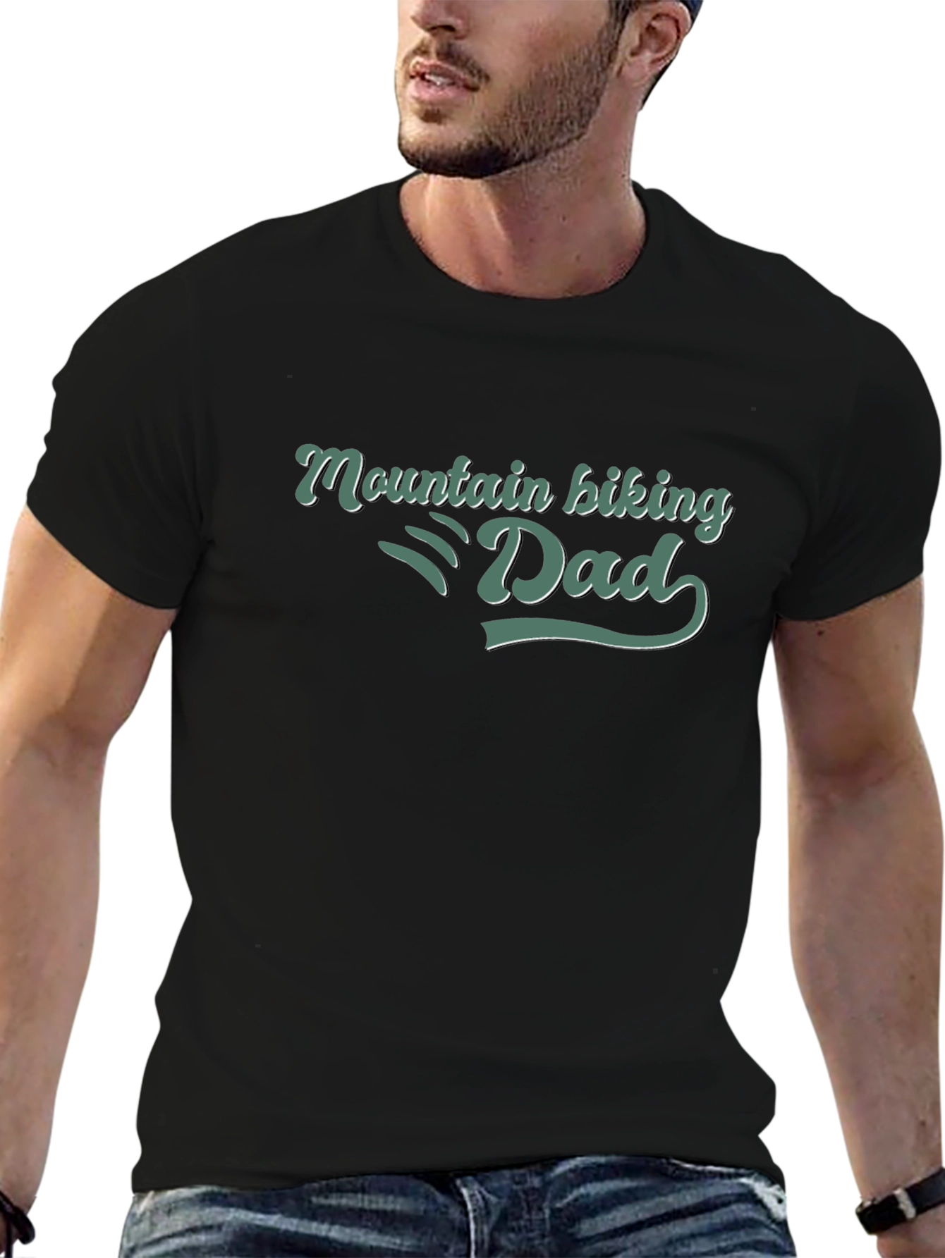 Mountain Biking Dad T-Shirt