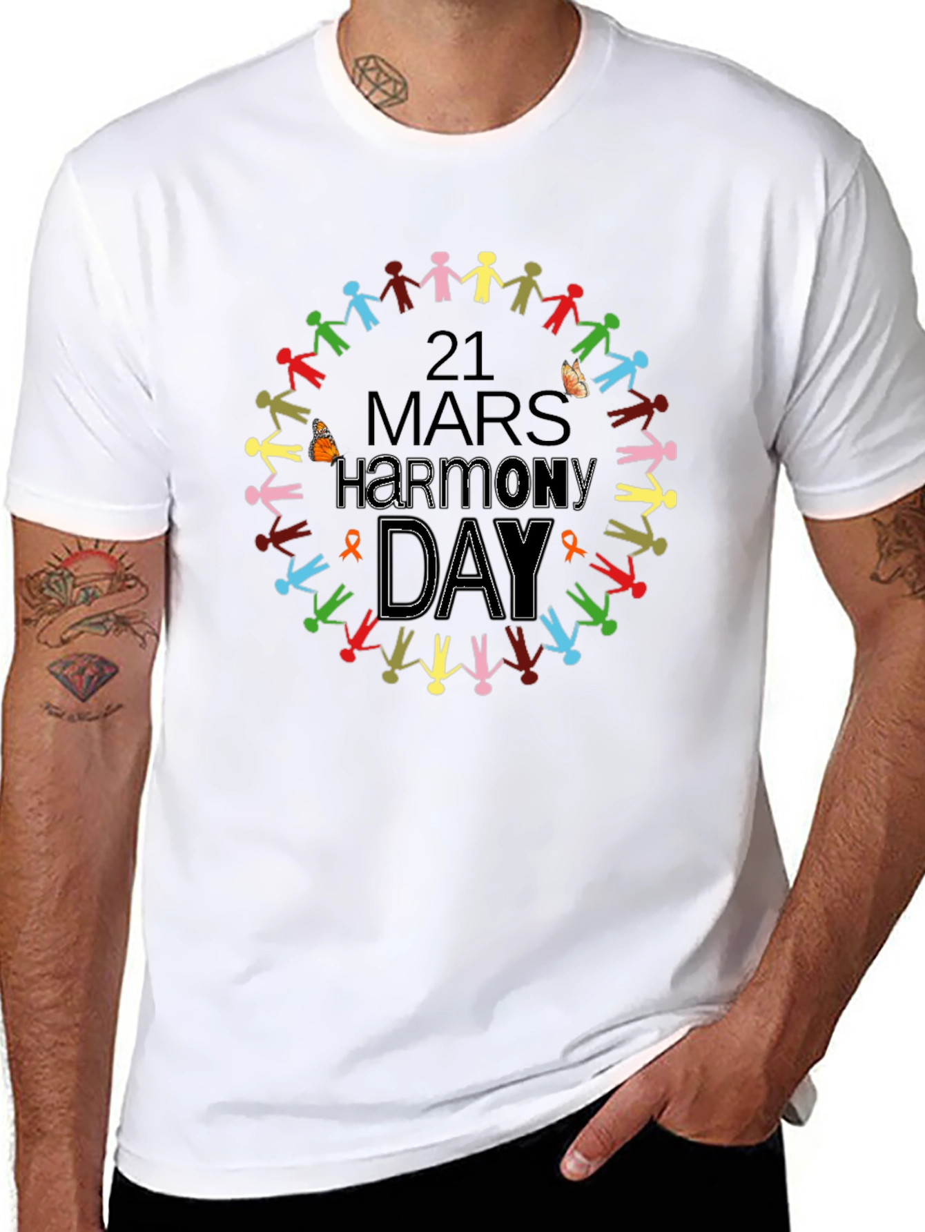 Harmony Day T-Shirt - 21 March Unity Design