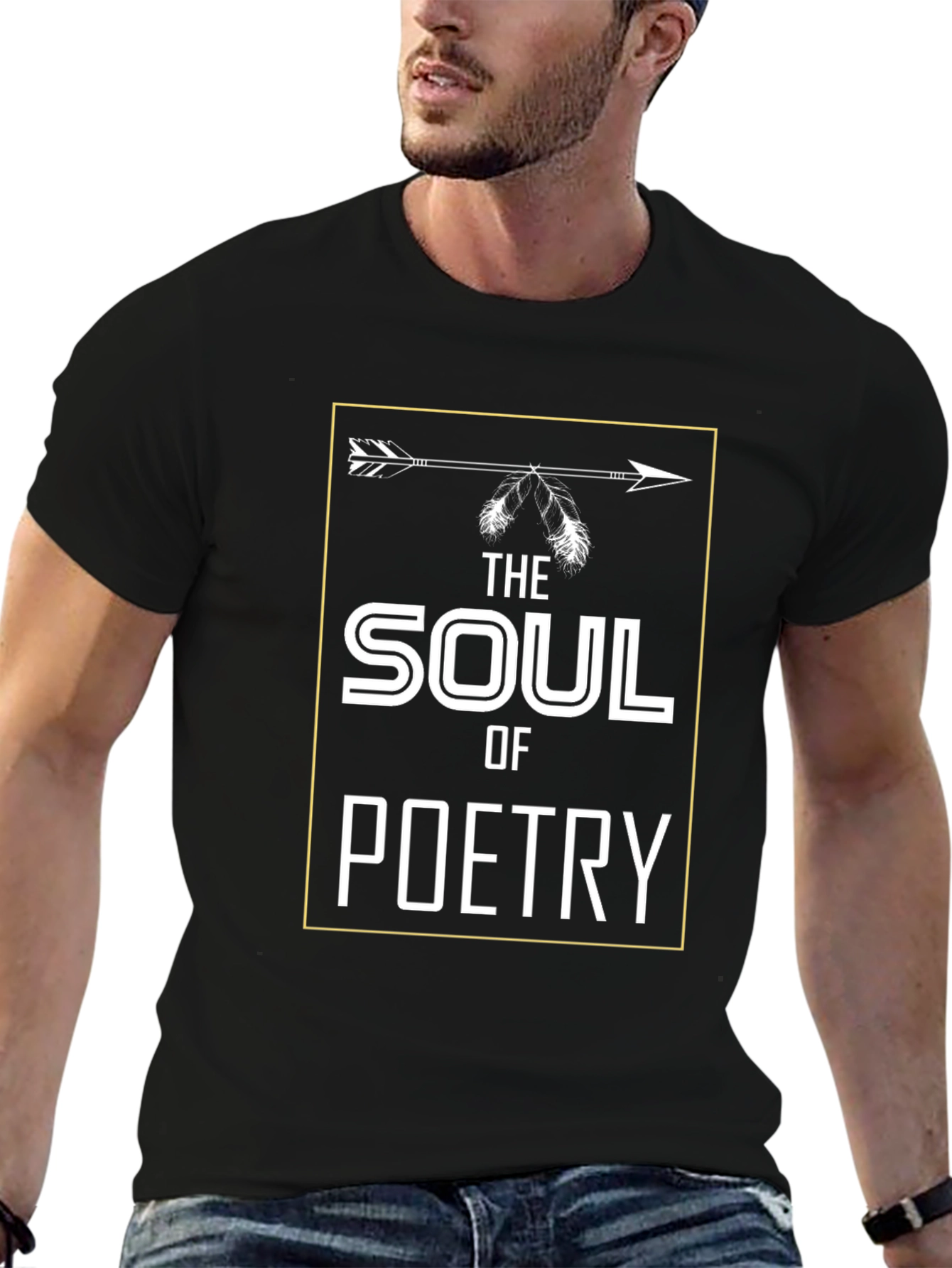 Soul of Poetry Graphic T-Shirt - Unique Design