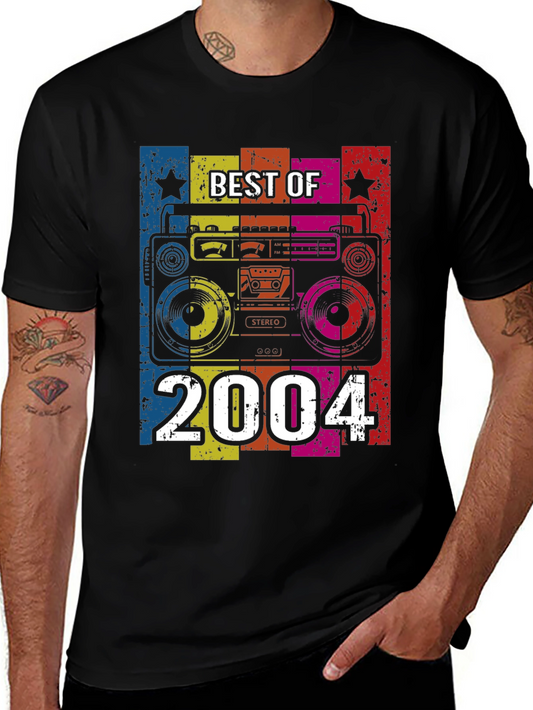 Best of 2004 Retro Boombox T-Shirt