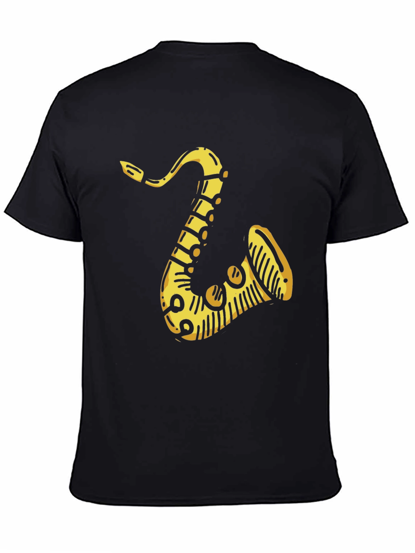 Saxophone Graphic Tee - Cool Music Lover Shirt