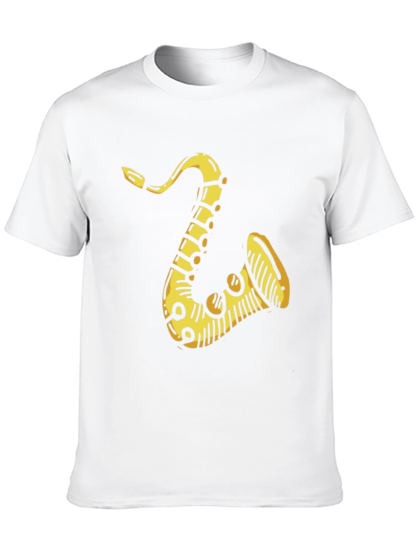 Saxophone Graphic Tee - Cool Music Lover Shirt