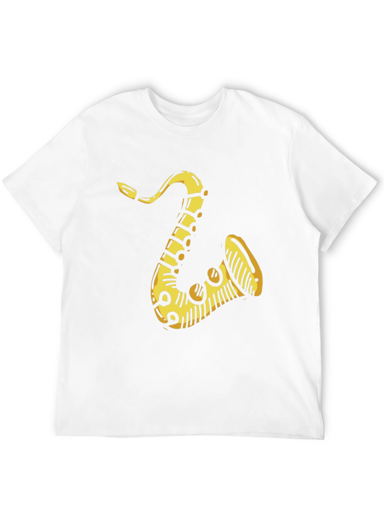 Saxophone Graphic Tee - Cool Music Lover Shirt