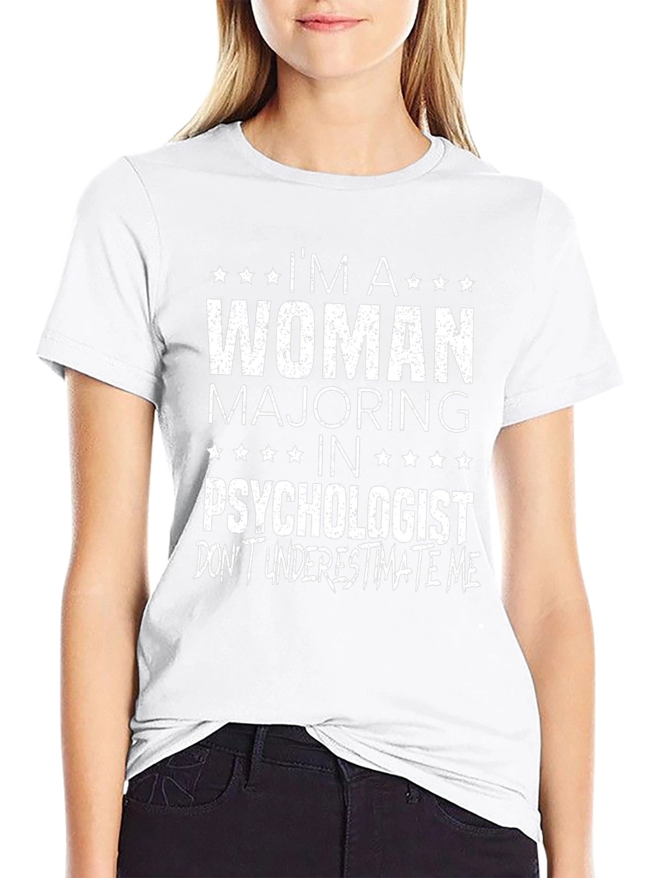 Woman Majoring in Psychology T-Shirt