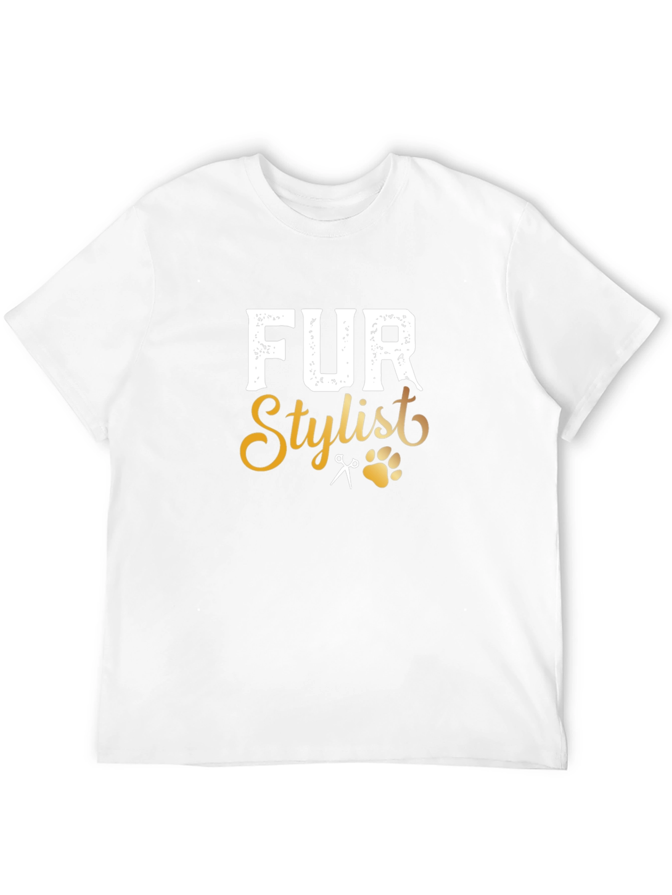 Fur Stylist Black T-Shirt