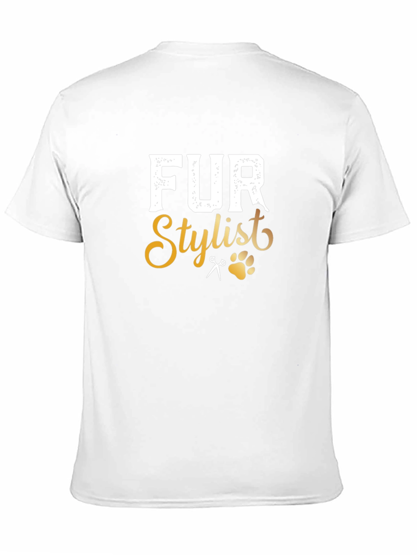 Fur Stylist Black T-Shirt