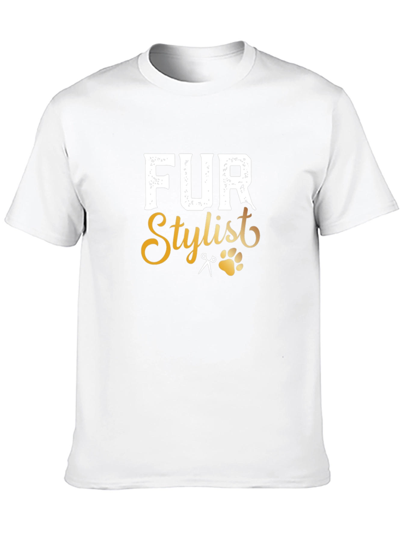 Fur Stylist Black T-Shirt