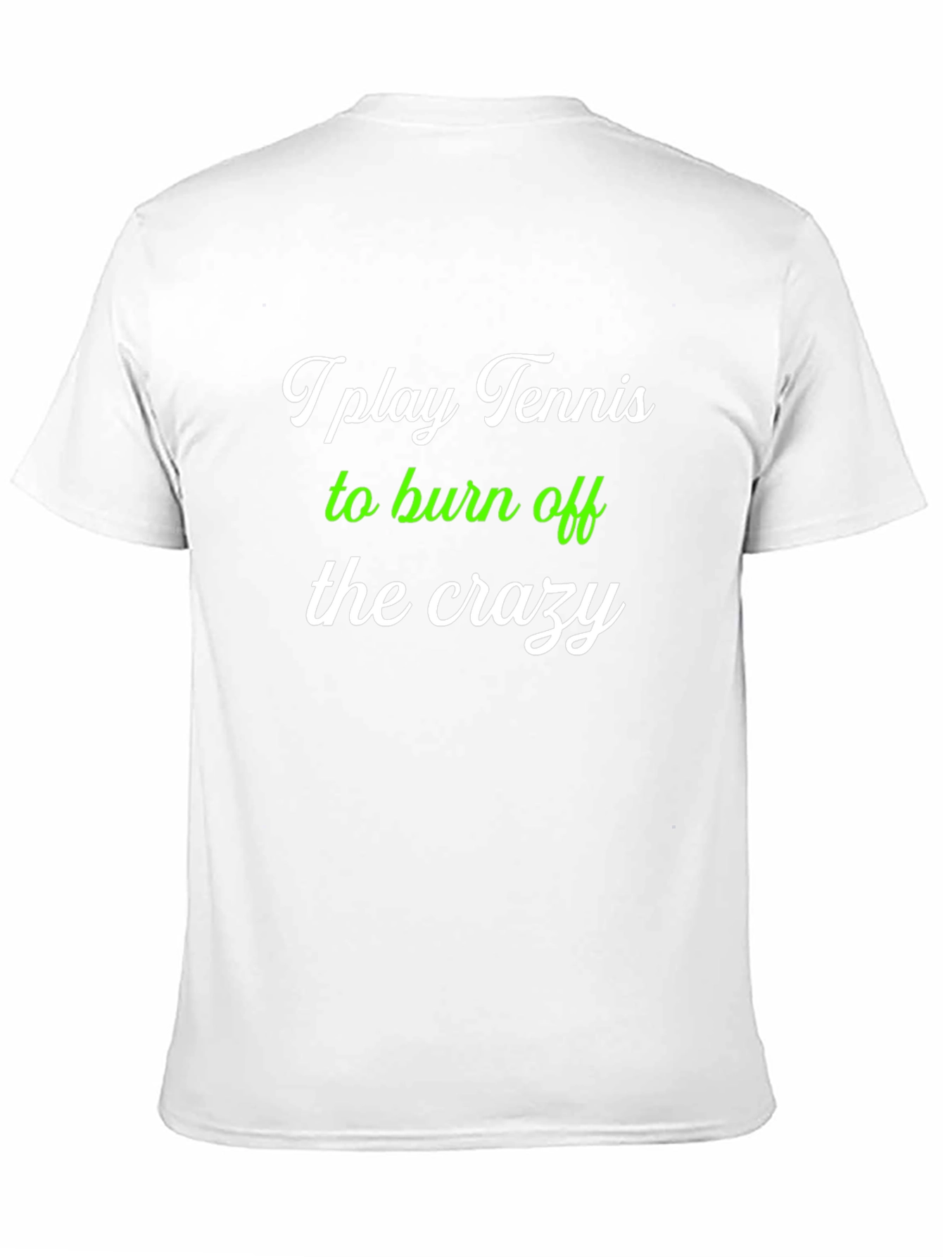 Tennis Crazy Burnout T-Shirt