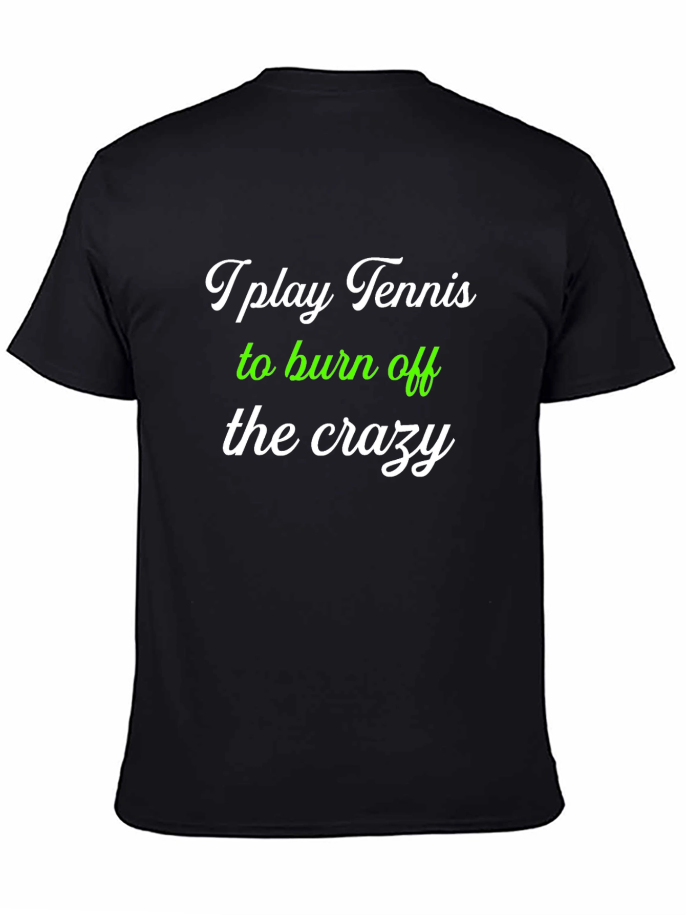 Tennis Crazy Burnout T-Shirt