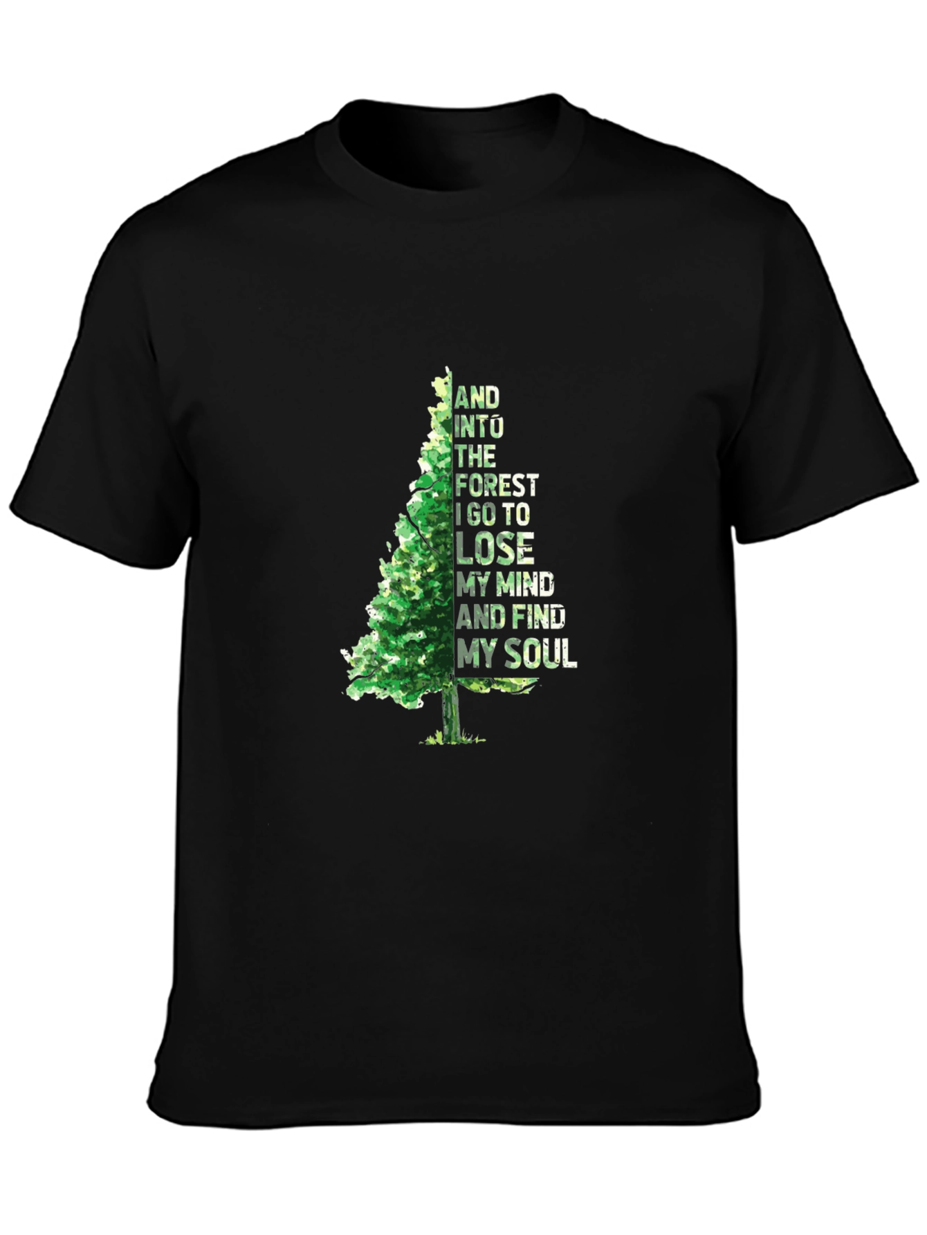 Nature Lovers Tee: Forest & Soul