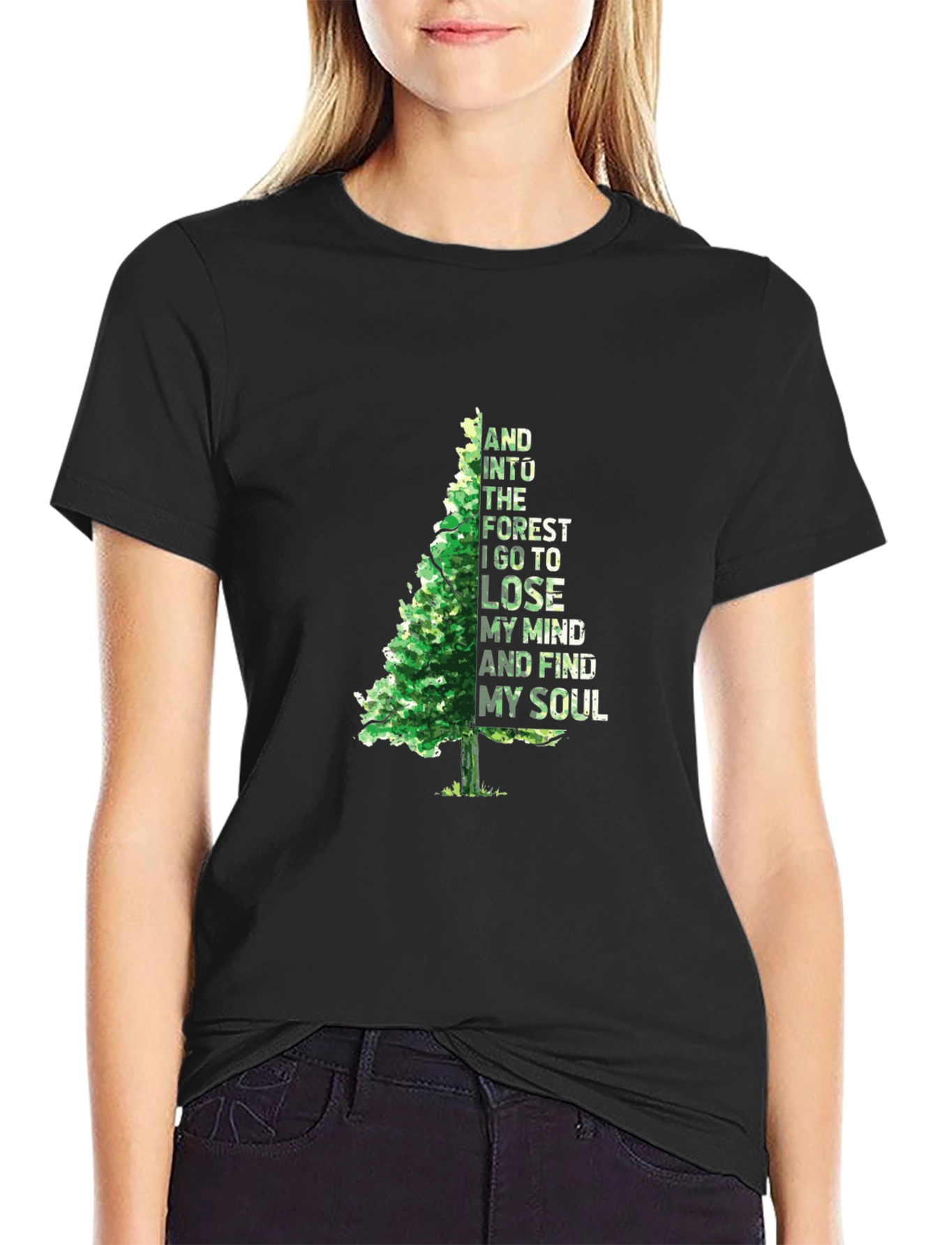 Nature Lovers Tee: Forest & Soul
