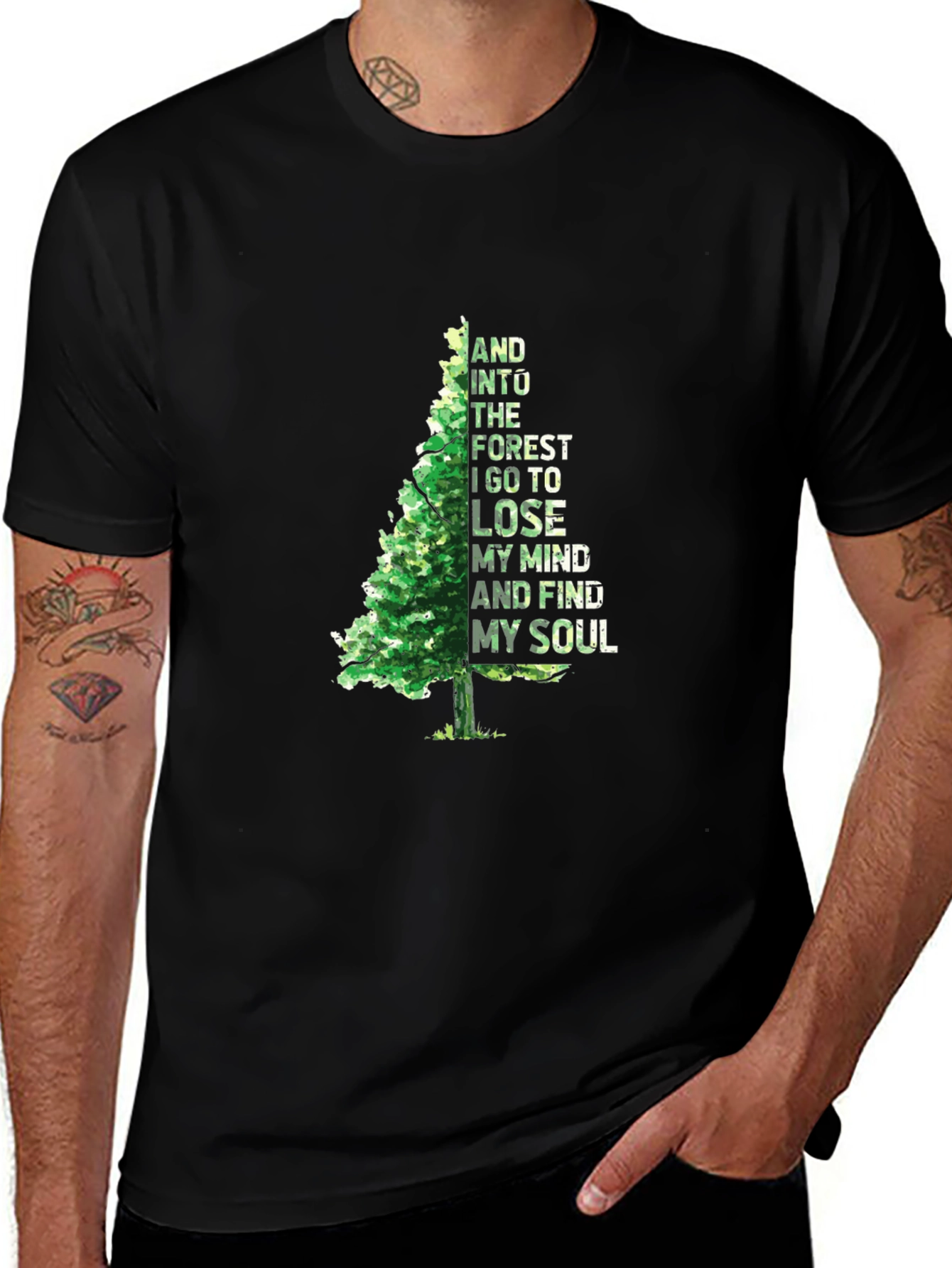 Nature Lovers Tee: Forest & Soul