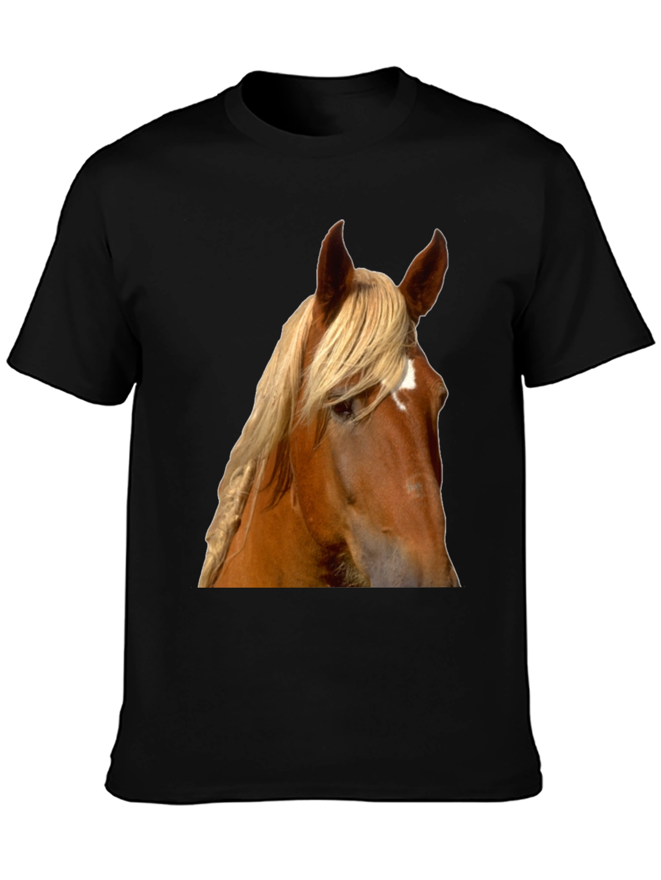 Horse Portrait T-Shirt - Equestrian Style