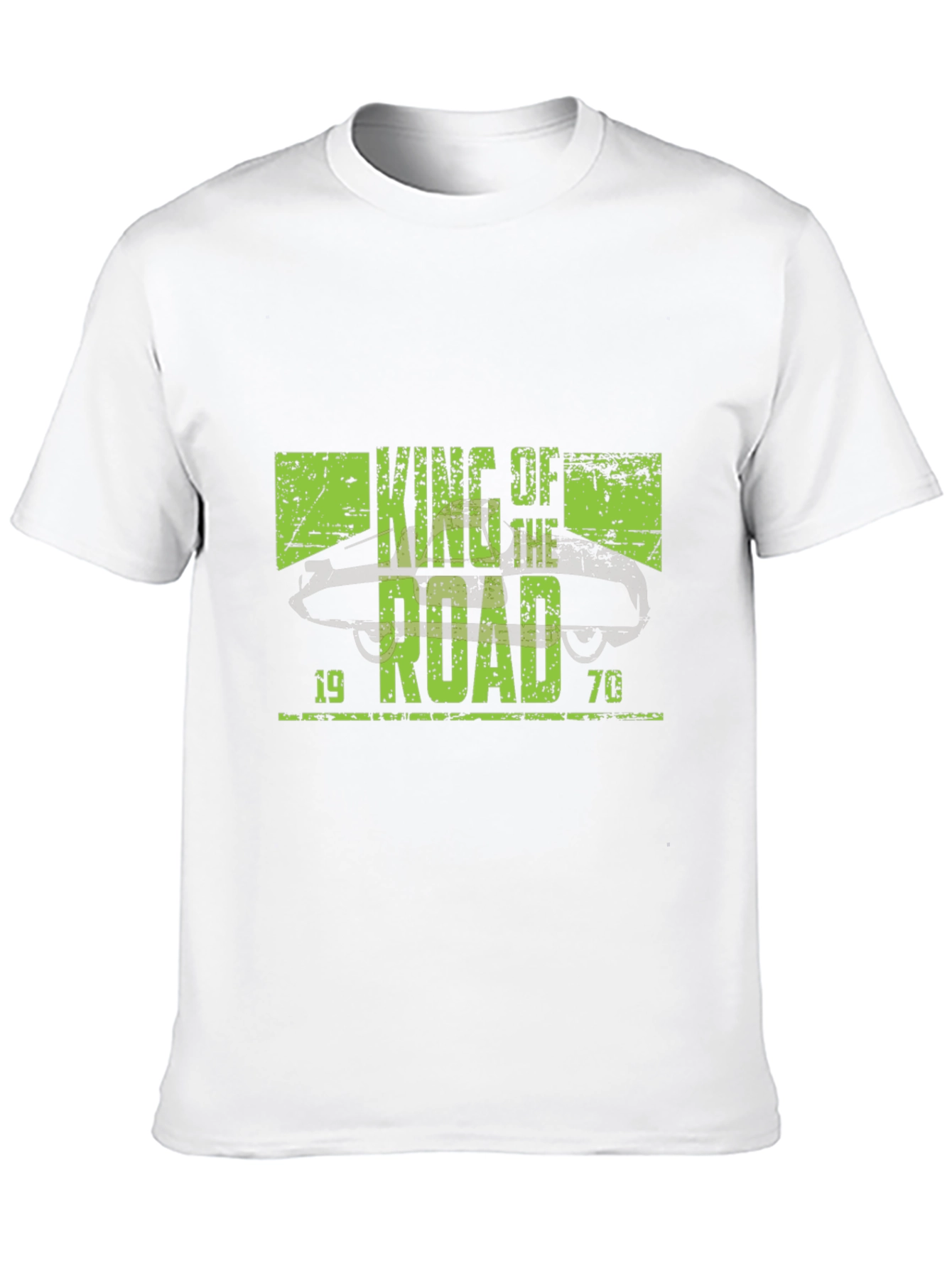 King of the Road 1970 Black T-Shirt